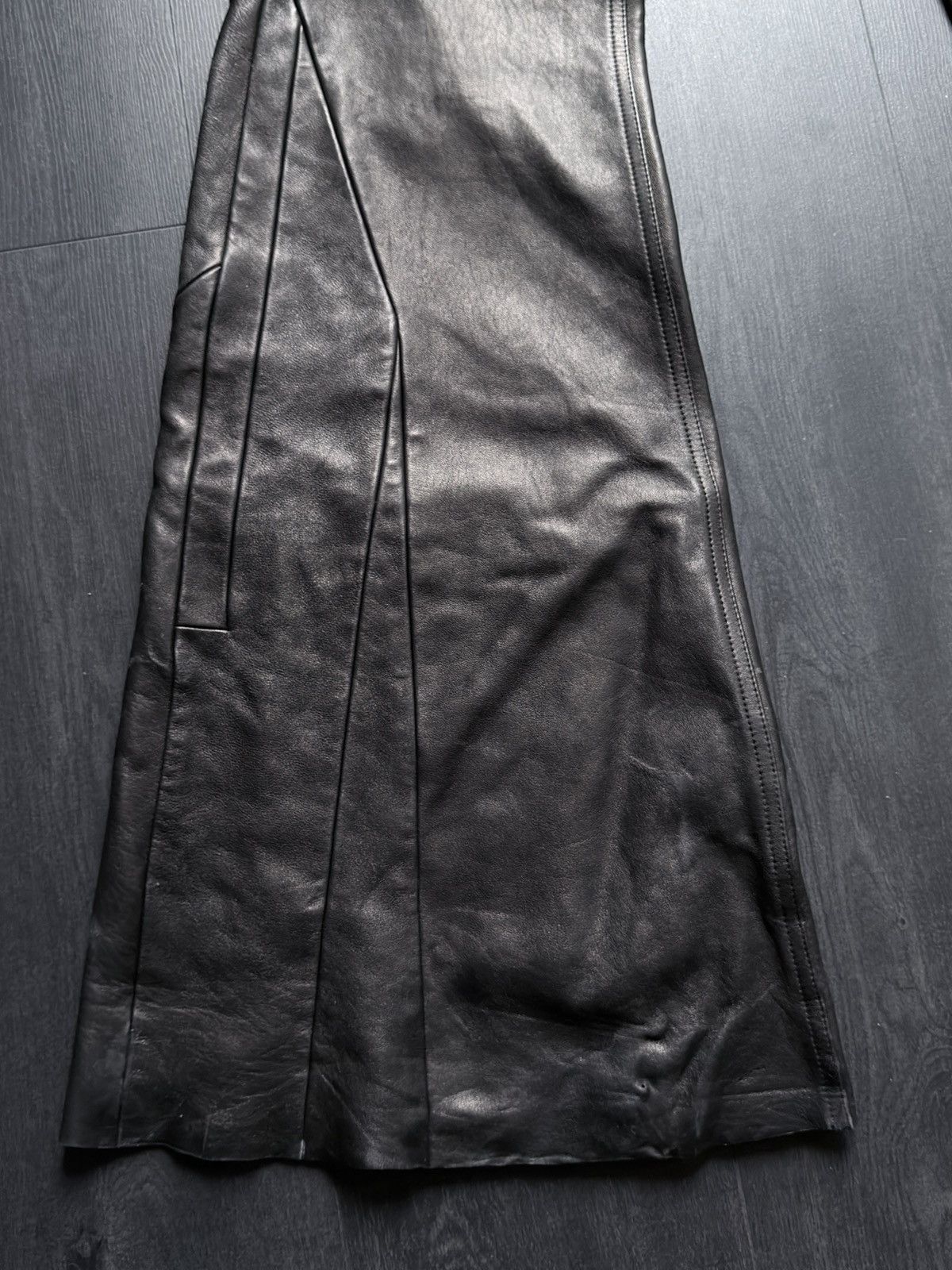 Rick Owens Rick Owens slivered leather pants Size US 31 - 6 Thumbnail