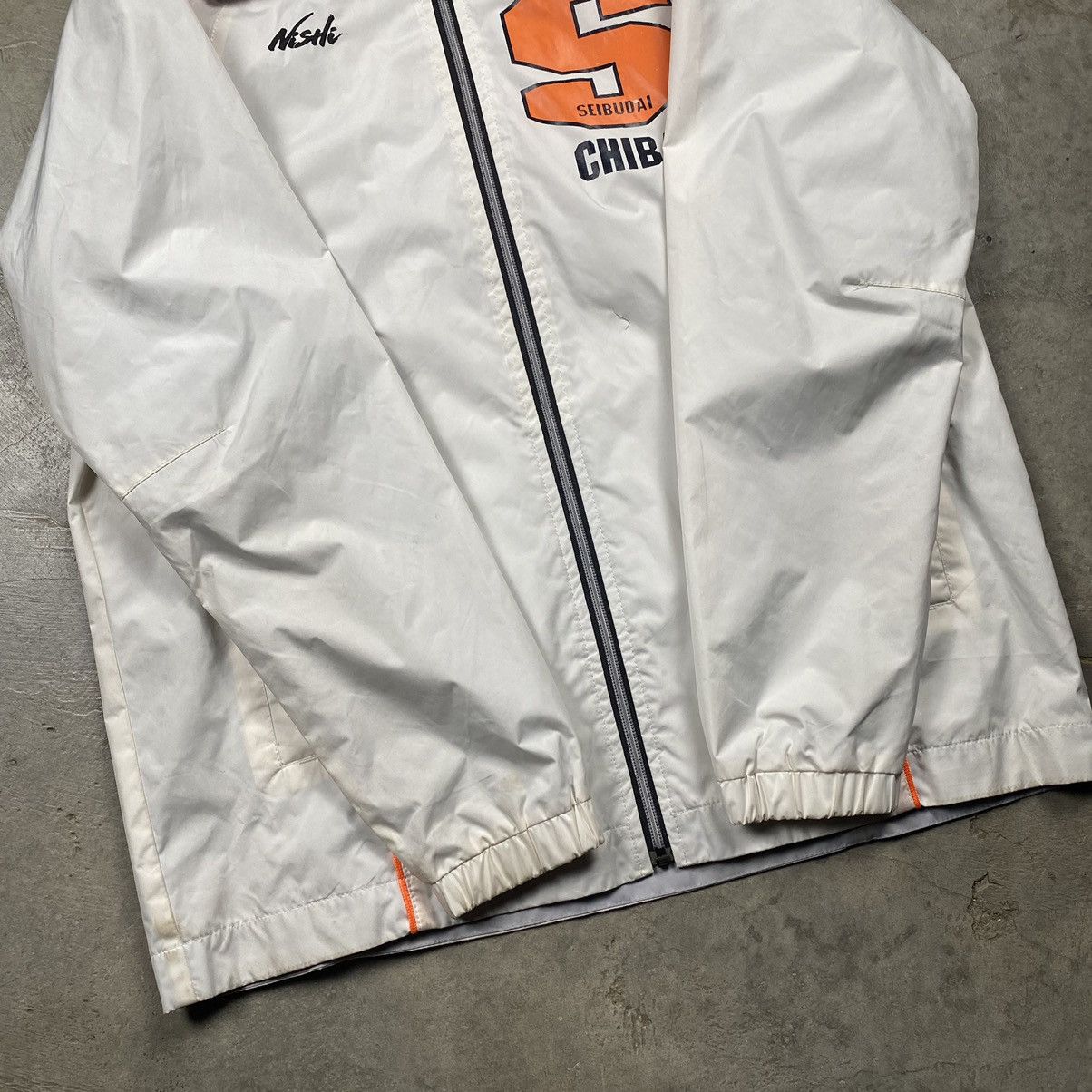 Japanese Brand × Vintage 90s Nishi Seibudai Chiba Athletic Jacket Size US L / EU 52-54 / 3 - 6 Thumbnail