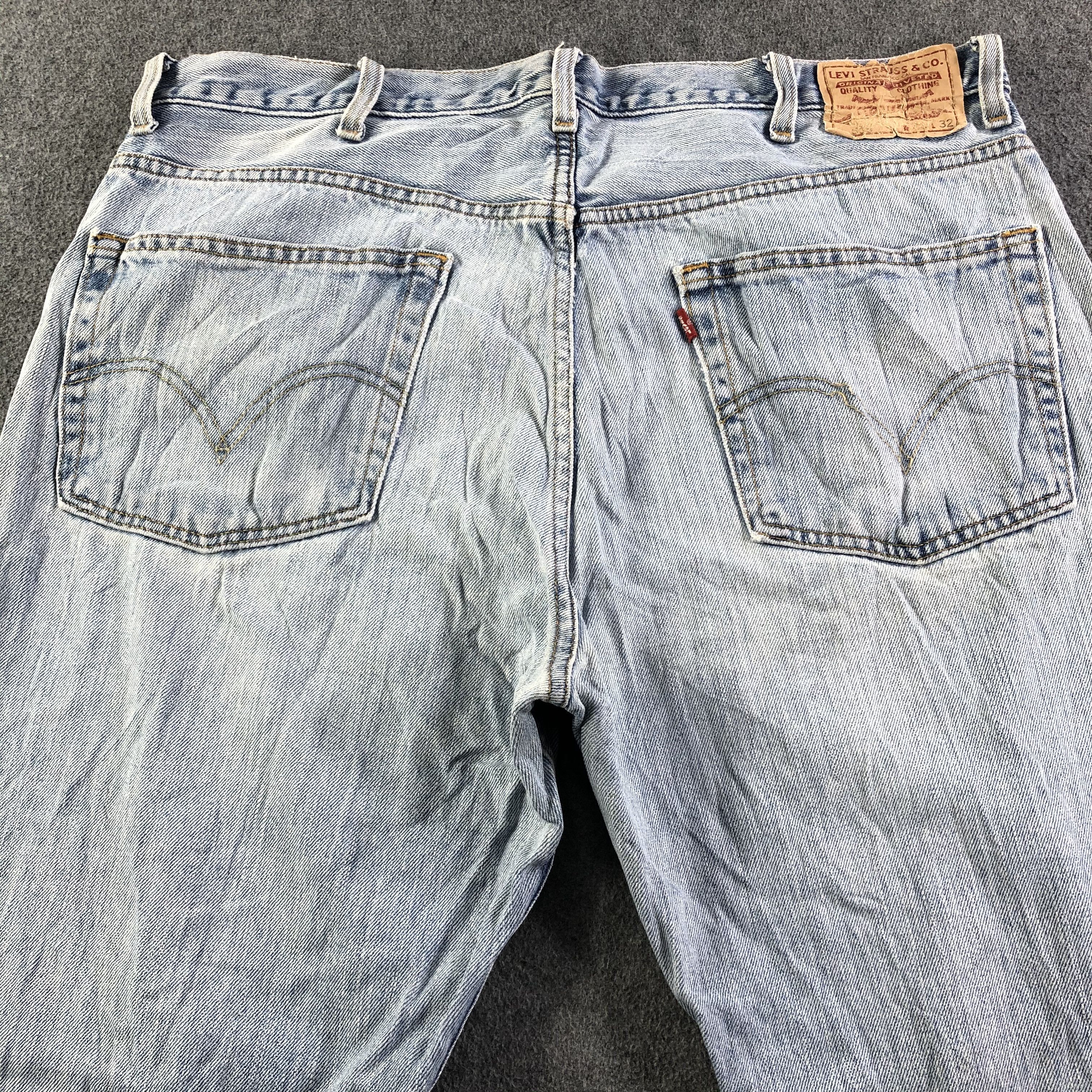 Levi's Vintage Light Wash Levis 505 Jeans-J3337 Size US 40 / EU 56 - 4 Thumbnail