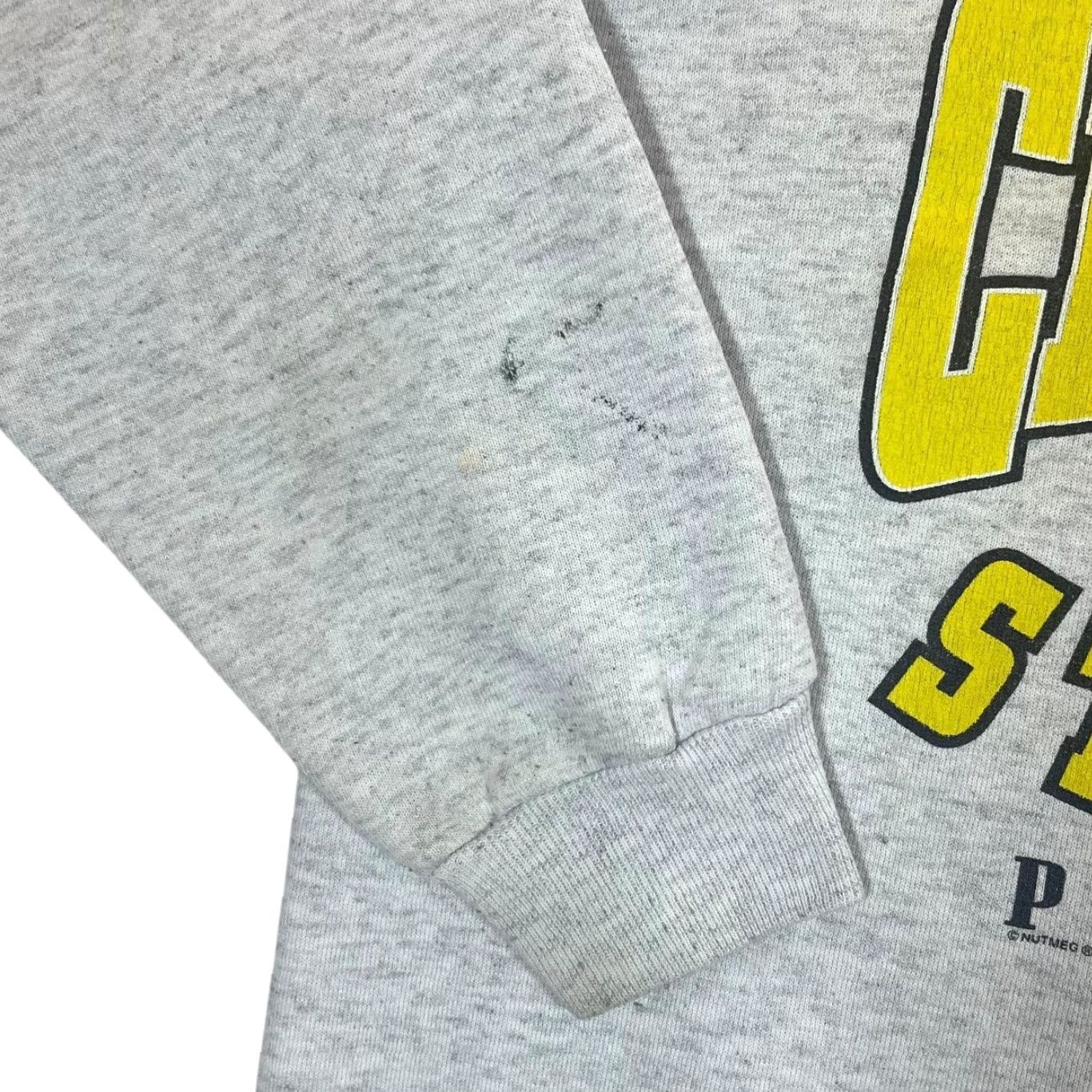 Nutmeg VINTAGE Nutmeg Mills NFL PITTSBURGH STEELERS Graphic Grey Sweatshirt M Medium Mens Size Grey Graphic Steelers 1996 Size US M / EU 48-50 / 2 - 4 Thumbnail