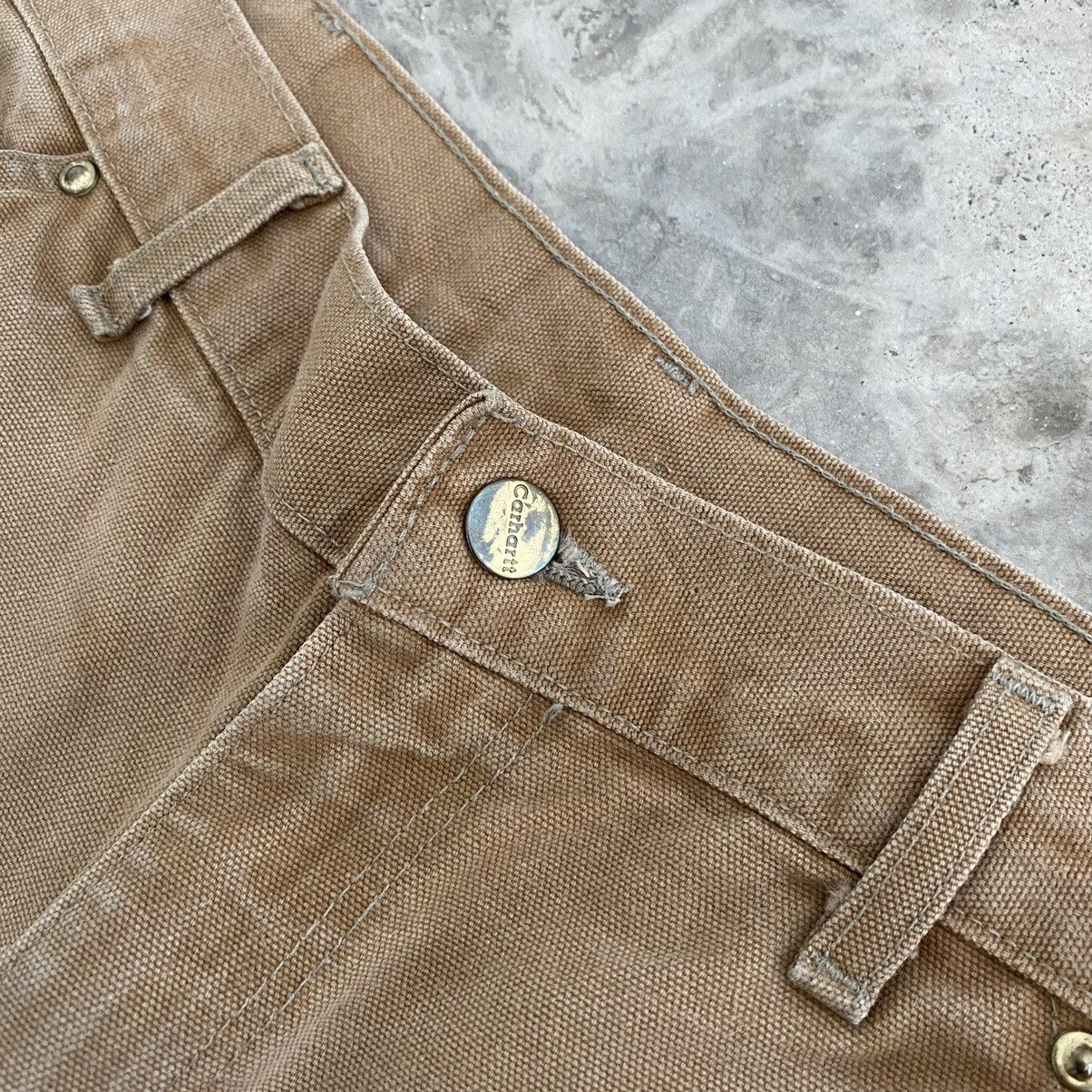 Carhartt VTG Carhartt Double Knee Raw Hem Dirty Carpenter Pants Size US 32 / EU 48 - 8 Thumbnail