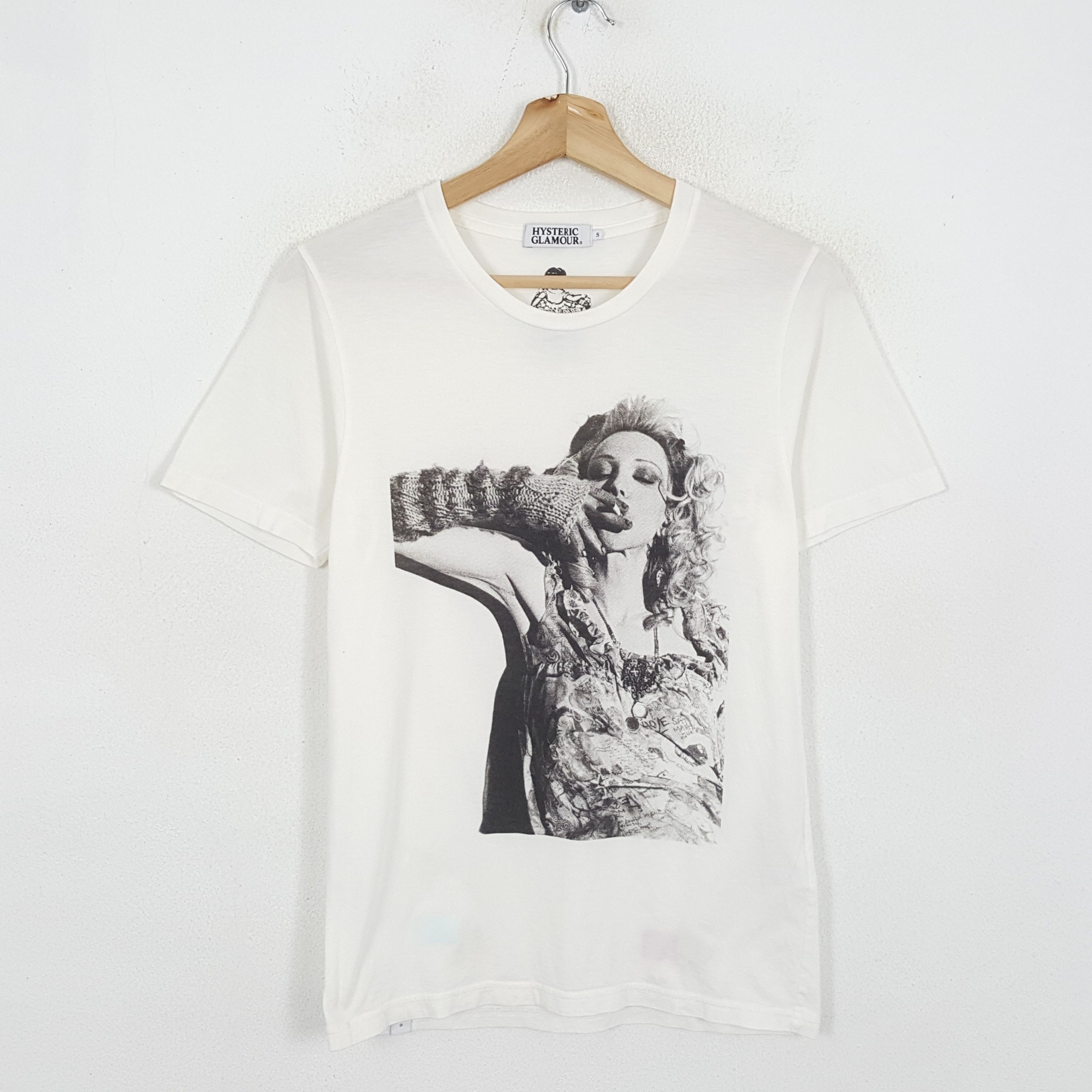 Hysteric Glamour × Japanese Brand × Vintage Vintage HYSTERIC GLAMOUR Japanese Fashion Brand T-Shirts Size S / US 4 / IT 40 - 1 Thumbnail