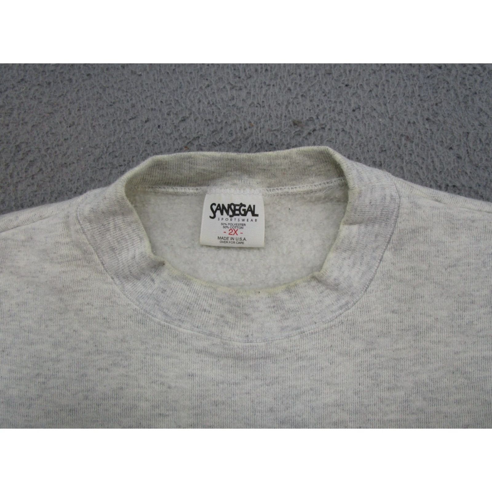 Vintage VINTAGE San Segal Sweatshirt Mt Rushmore South Dakota Nature Wrap Around SZ 2X Gray Mens Big 2X Pullover Size US XXL / EU 58 / 5 - 3 Thumbnail