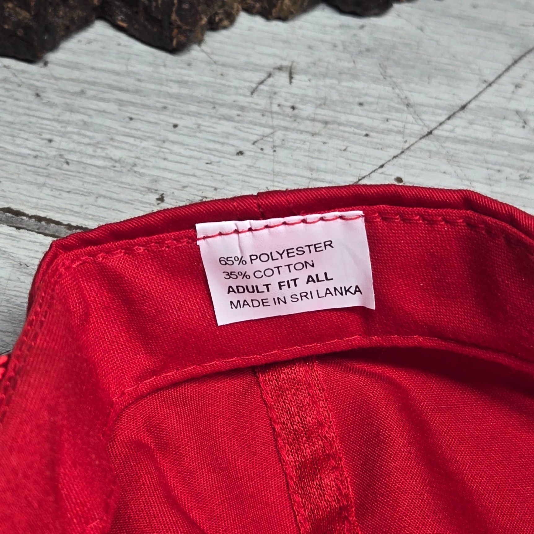 Vintage VINTAGE Hat Unbranded Snapback Adults One Size Red 90s Martinsville Virginia VA Nelson Pontiac Buick GMC Dealership Schema Casual Baseball Cap Size ONE SIZE - 6 Thumbnail