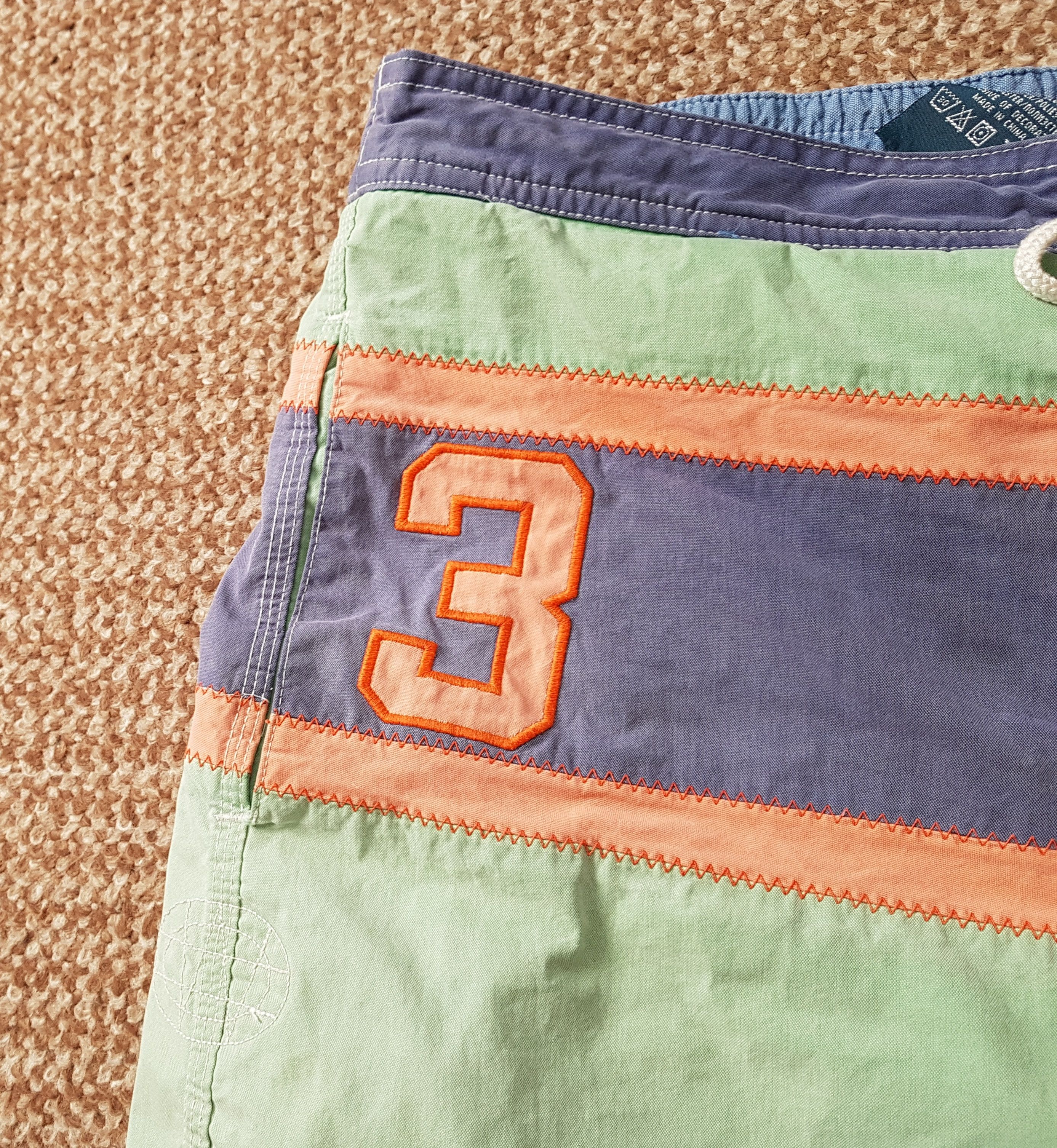 Polo Ralph Lauren Vintage Polo Ralph Lauren #3 Big Pony Swim Shorts sz XXL Size US 38 / EU 54 - 2 Thumbnail