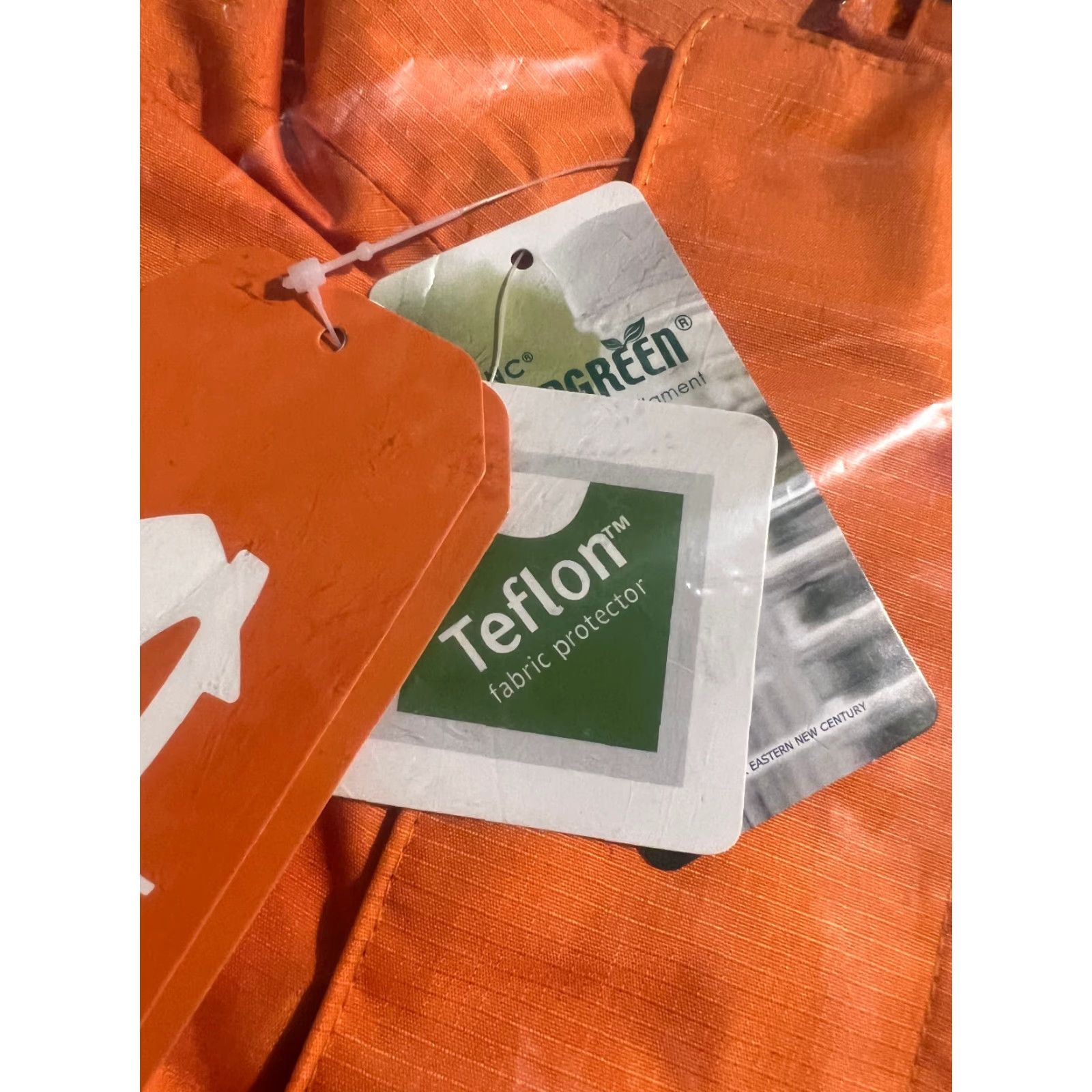 Vintage VINTAGE Just Eat Waterproof Jacket L Unisex Adults Orange Waterproof Size US L / EU 52-54 / 3 - 4 Thumbnail