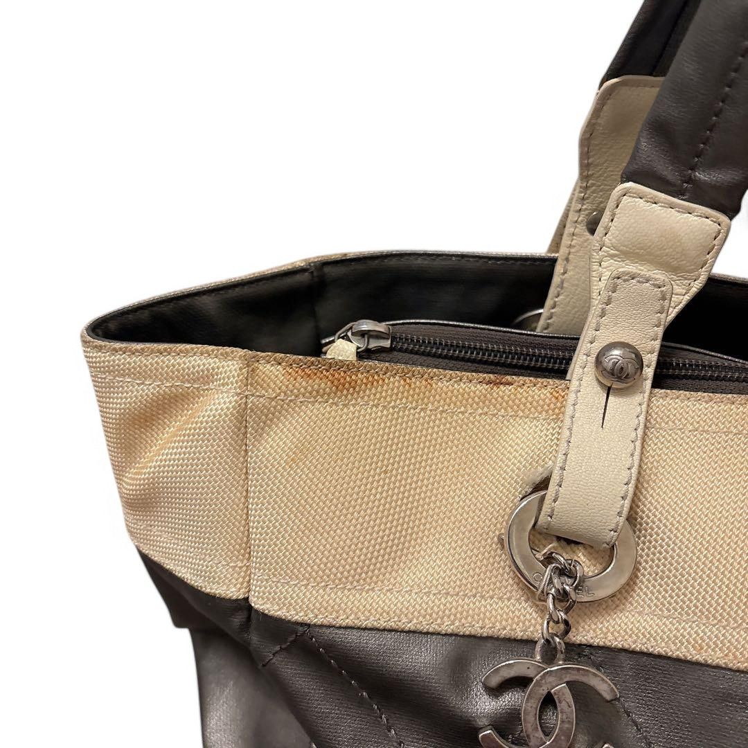Chanel Chanel - Quilted Handbag Leather Shoulder Bag CC Monogram Size ONE SIZE - 2 Thumbnail