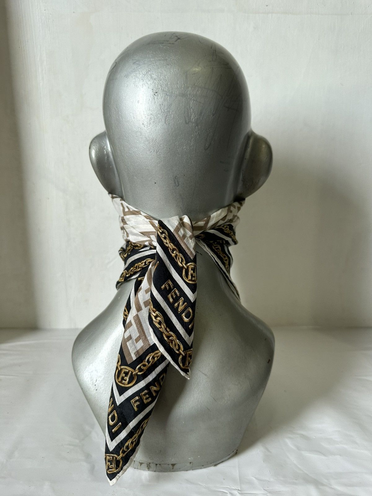 Vintage Vintage Fendi Handkerchief/ Neckerchief/ Bandana Size ONE SIZE - 5 Thumbnail