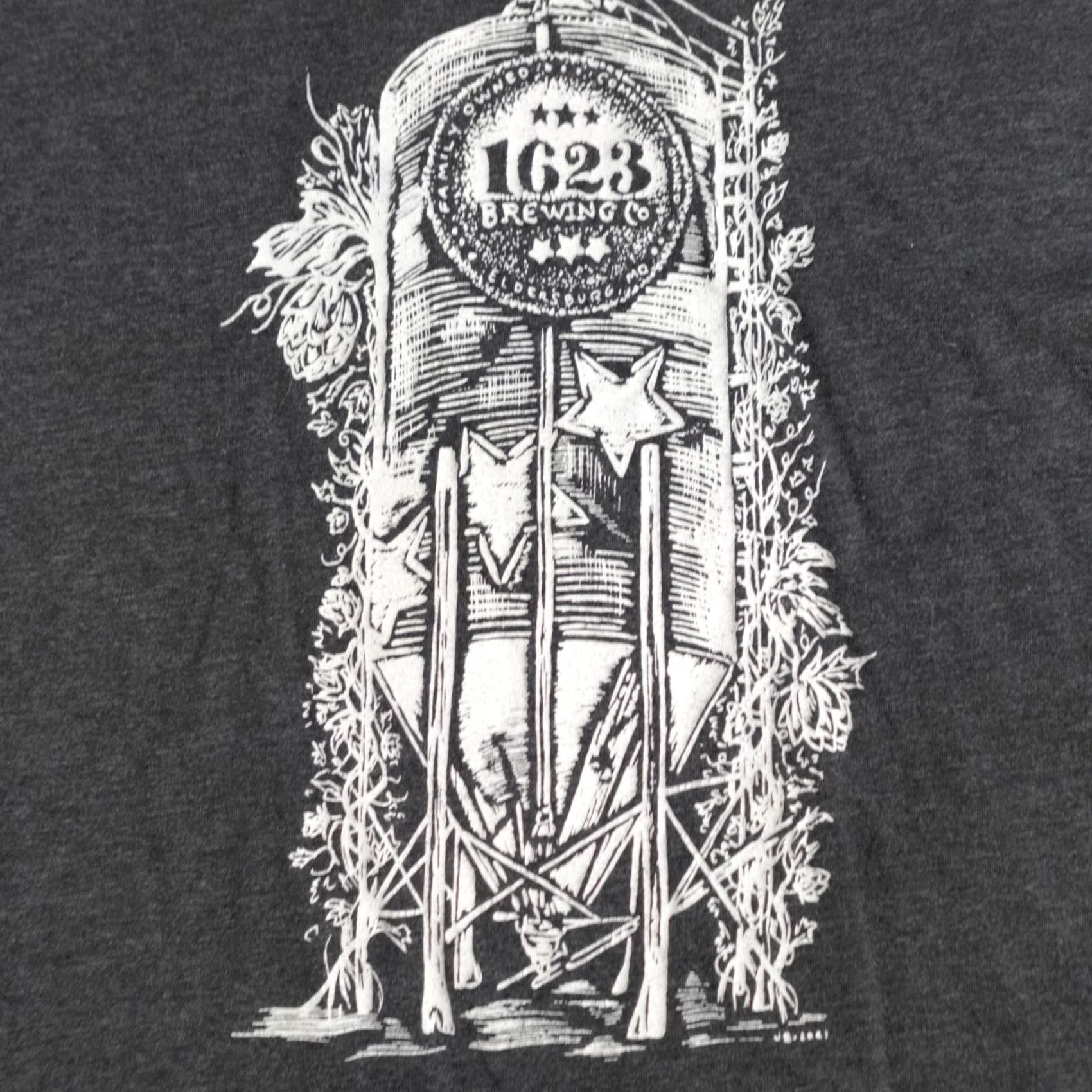 Doublet 1623 Brewing T-shirt M Gray Double-Sided Unbranded Unisex Adults Short Sleeve Crew Neck Cotton Blend Jersey 1623 Brewing T-shirt Gray Double-Sided M Size US M / EU 48-50 / 2 - 2 Thumbnail