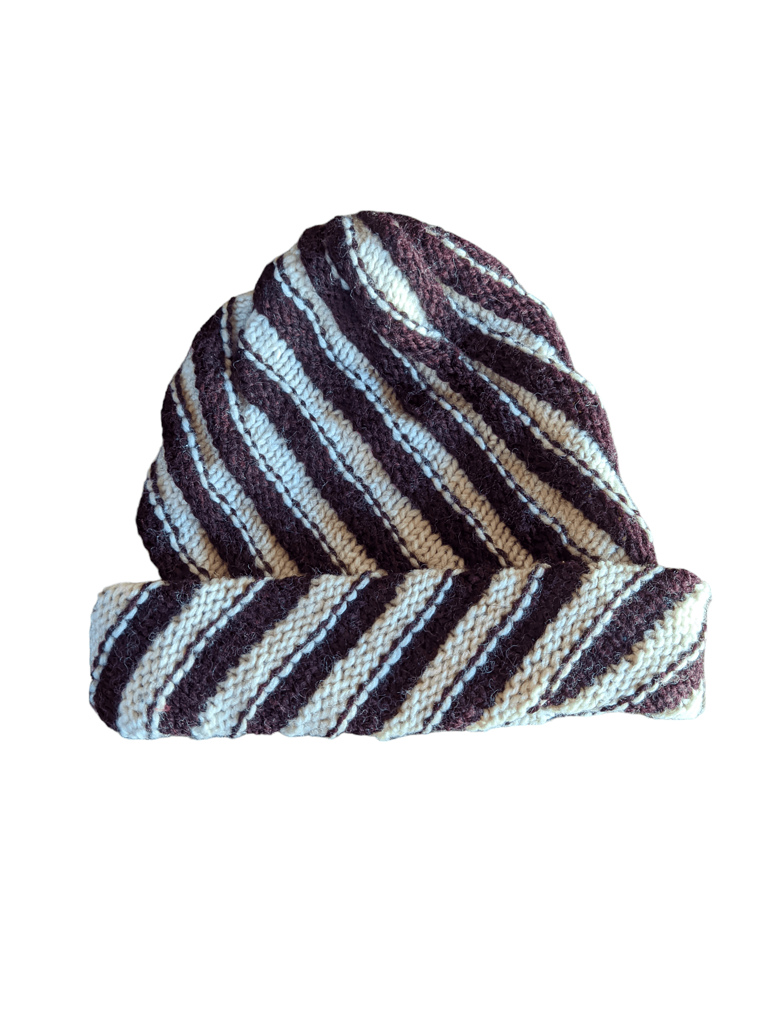 Solid and Striped Classic Stripes Knitted Beanie Hats Size ONE SIZE - 3 Thumbnail