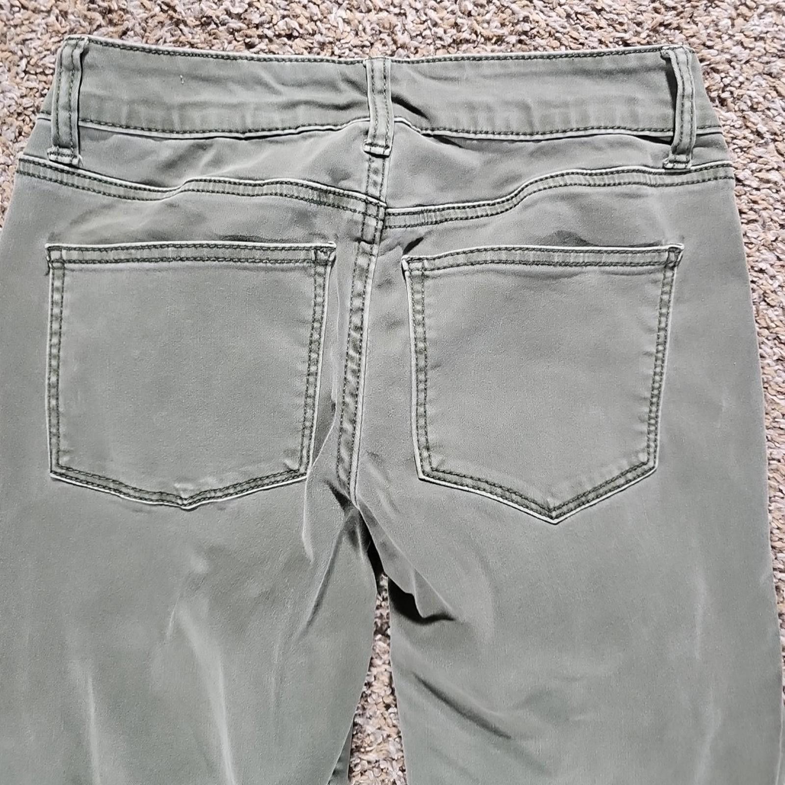 Other Maurices XS/S Green Stretch Jeans Size 26" / US 2 / IT 38 - 6 Thumbnail