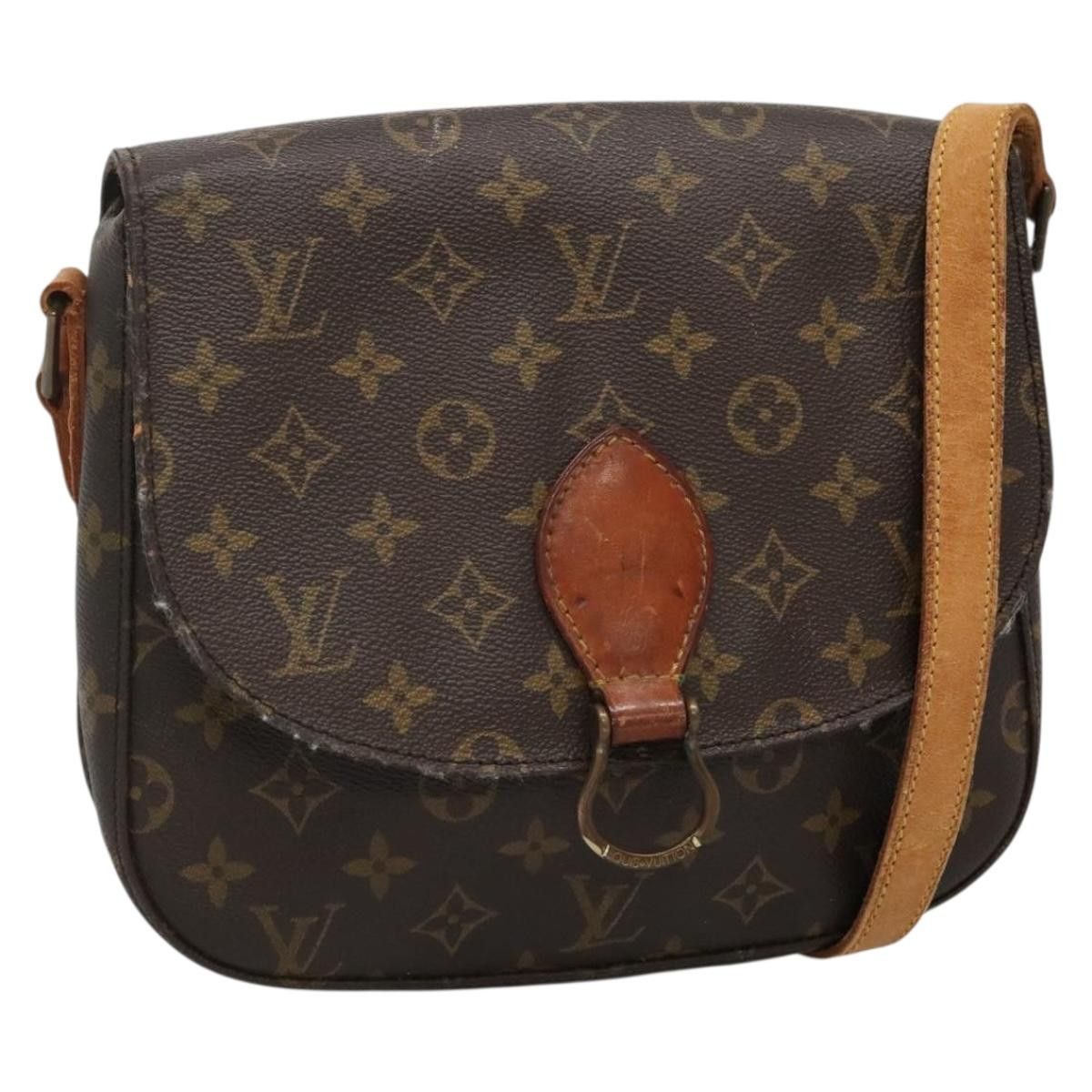Louis Vuitton LOUIS VUITTON Monogram Saint Cloud GM Shoulder Bag M51242 Size ONE SIZE - 1 Thumbnail