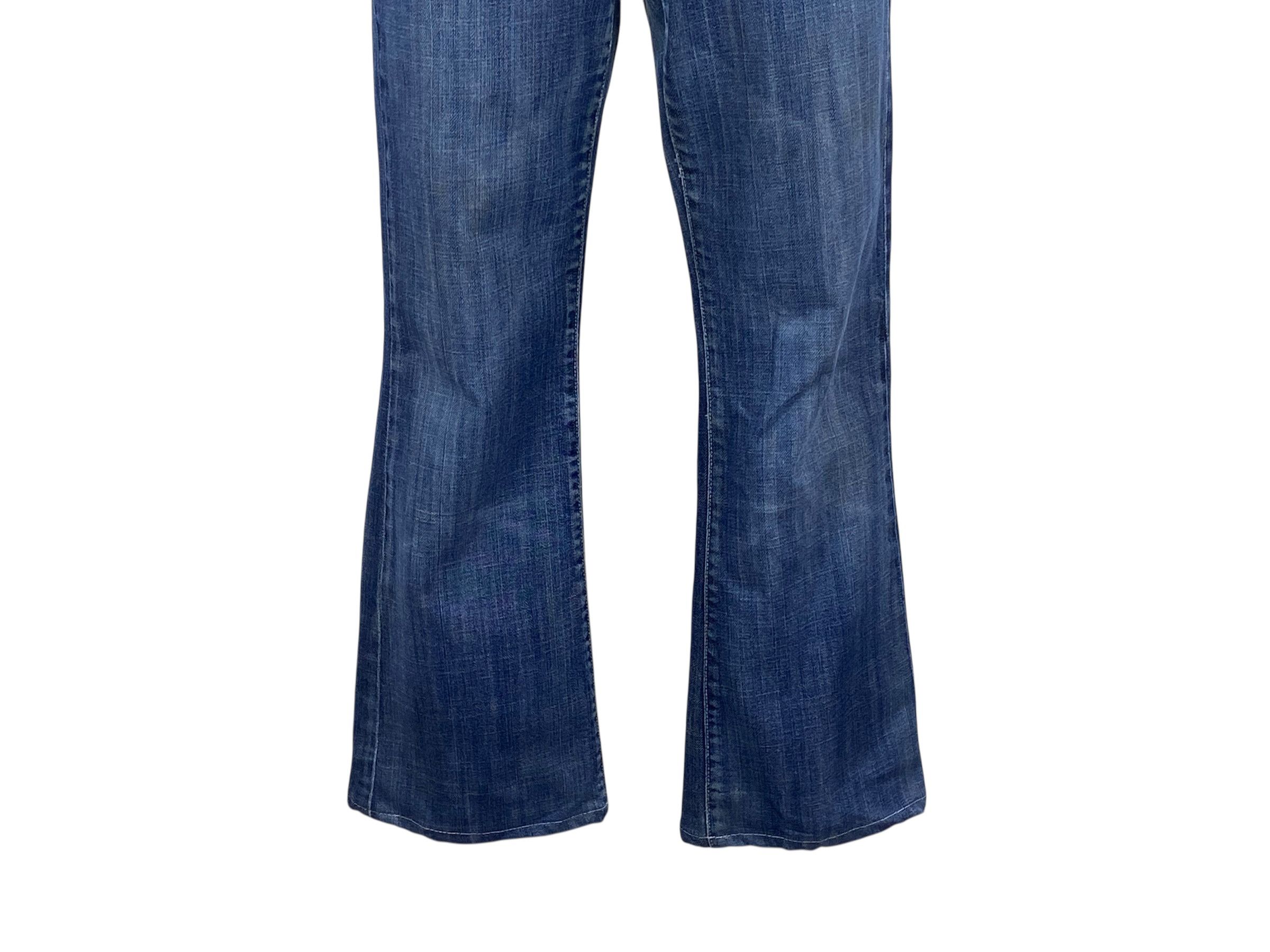 7 For All Mankind × Japanese Brand 7 for all mankind Flare Jeans Size 28" / US 6 / IT 42 - 5 Thumbnail