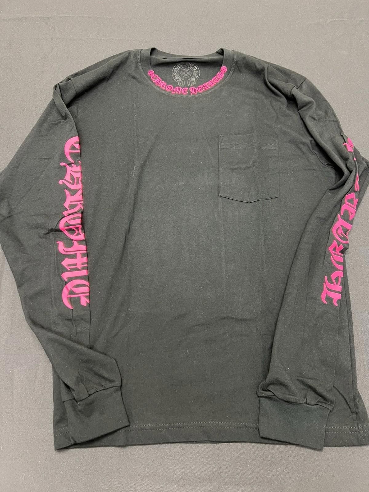 Chrome Hearts Chrome Hearts Long Sleeve Pocket Crew T-shirt Size L Size US L / EU 52-54 / 3 - 2 Thumbnail