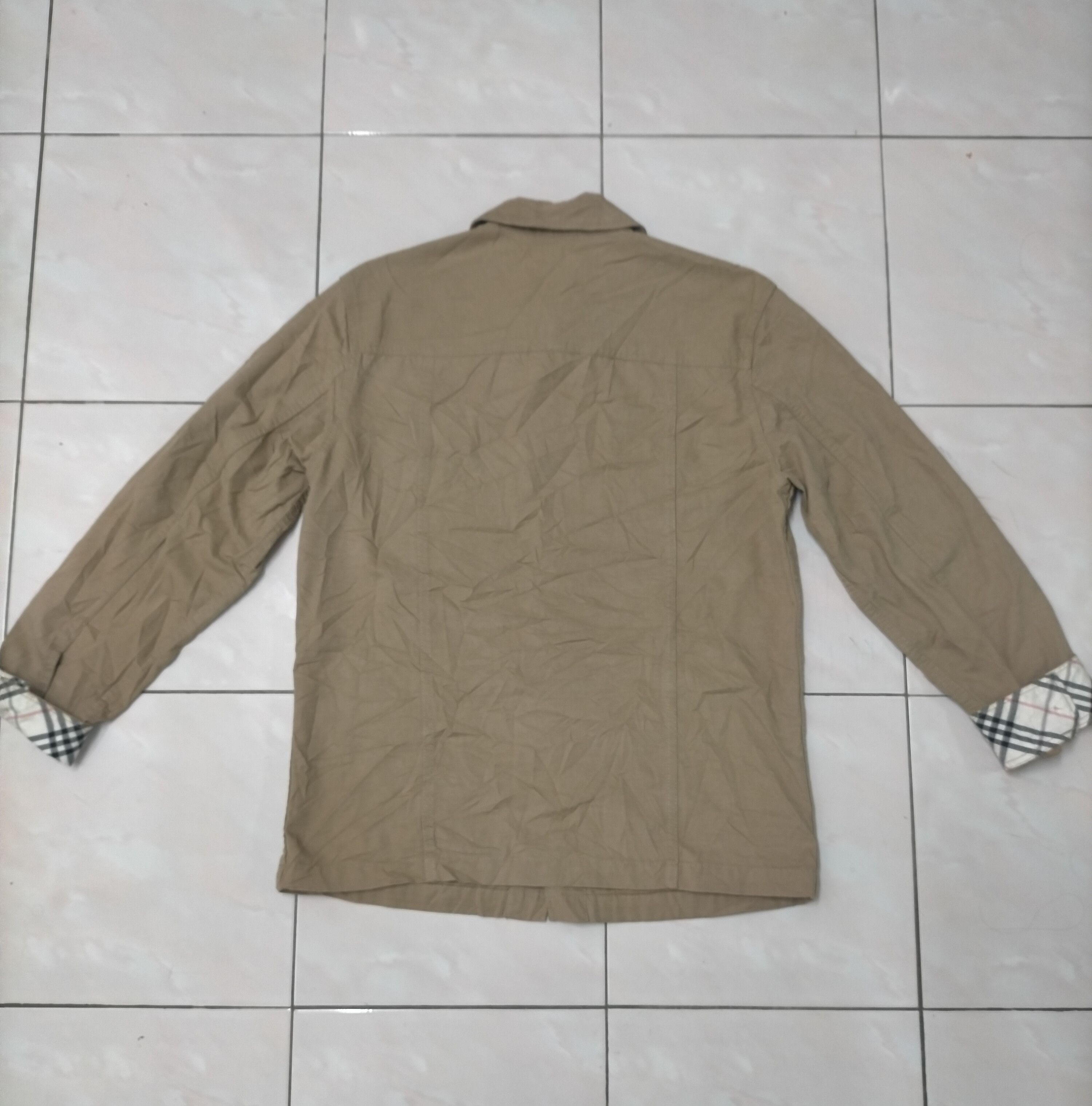 Burberry Burberry Blue Label Work Khaki Shirt Size US M / EU 48-50 / 2 - 5 Thumbnail