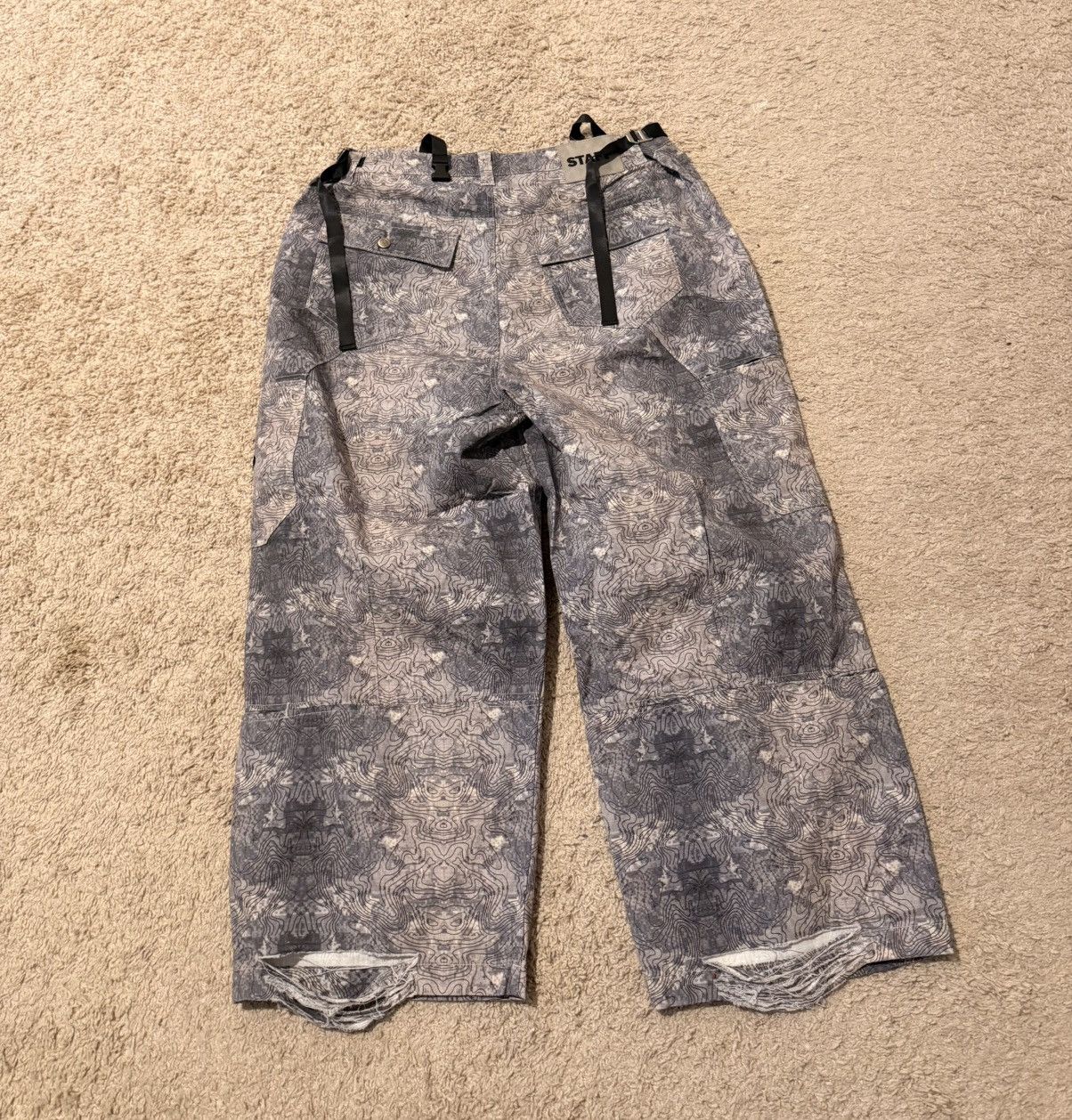 STAFF WORKFORCE STAFF WORKFORCE TRENCH BABY PANTS Size US 36 / EU 52 - 2 Thumbnail