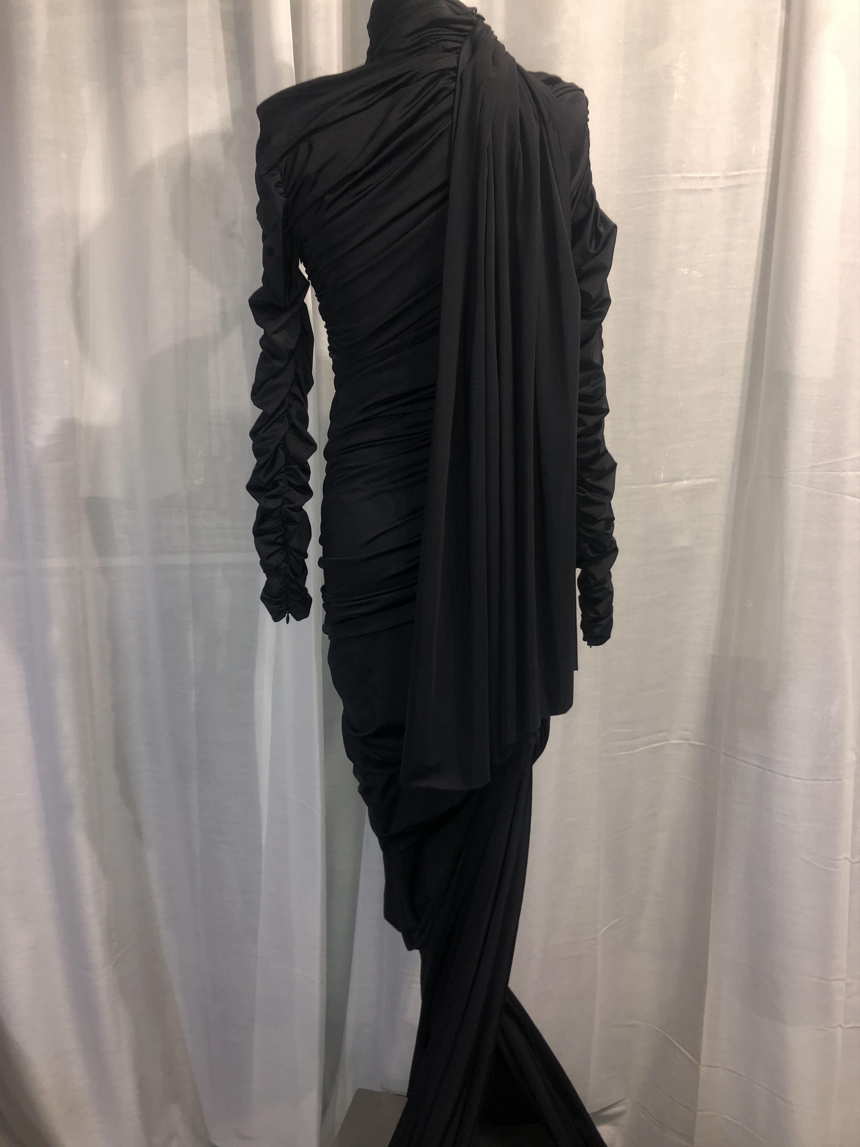 Balenciaga Twisted Knot Maxi Dress Size S / US 4 / IT 40 - 18 Thumbnail