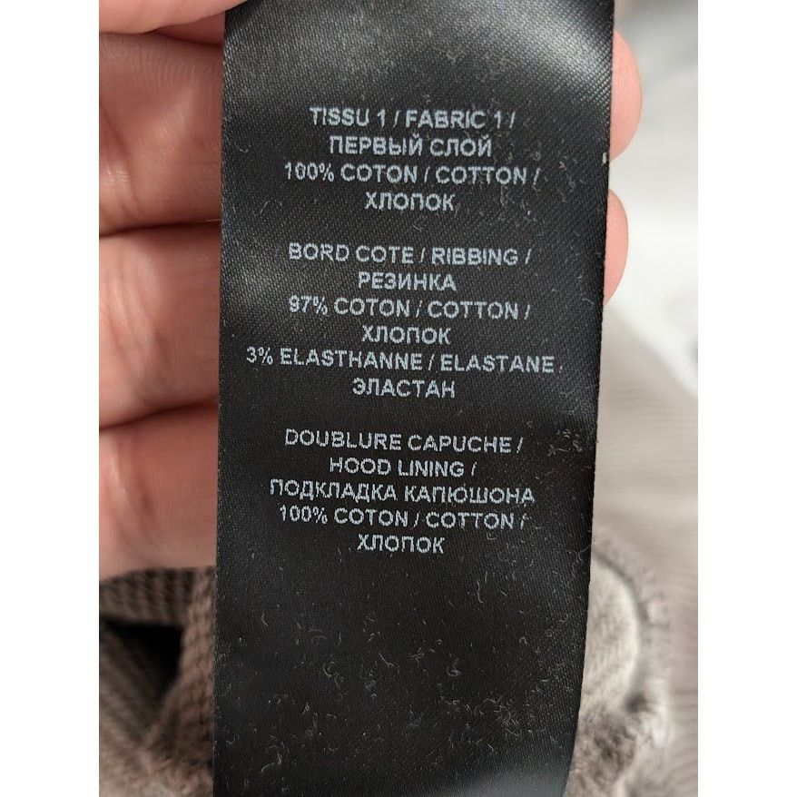 Balmain o1rshd1 Washed Hoodie in Grey Size US S / EU 44-46 / 1 - 21 Thumbnail