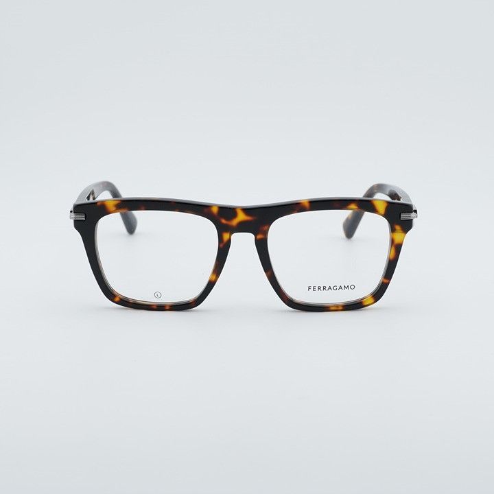 Salvatore Ferragamo Salvatore Ferragamo SF3015 242 Eyeglasses Dark Havana 53mm Size ONE SIZE - 2 Thumbnail