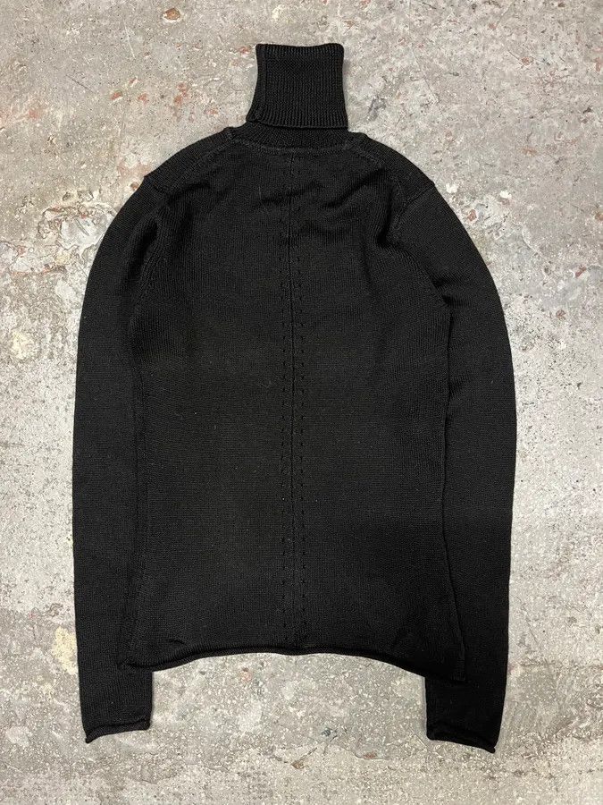 Vintage 2000s Plein Sud Black Sexy Emancipated Women Turtleneck Size S / US 4 / IT 40 - 6 Thumbnail