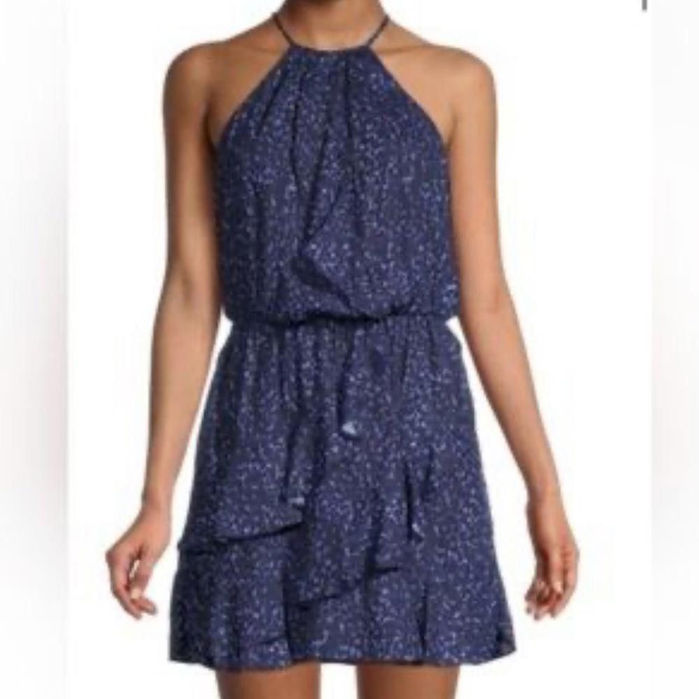 Packer Shoes Parker l Cobalt Blouson Ruffle Dress XS Size XS / US 0-2 / IT 36-38 - 2 Thumbnail