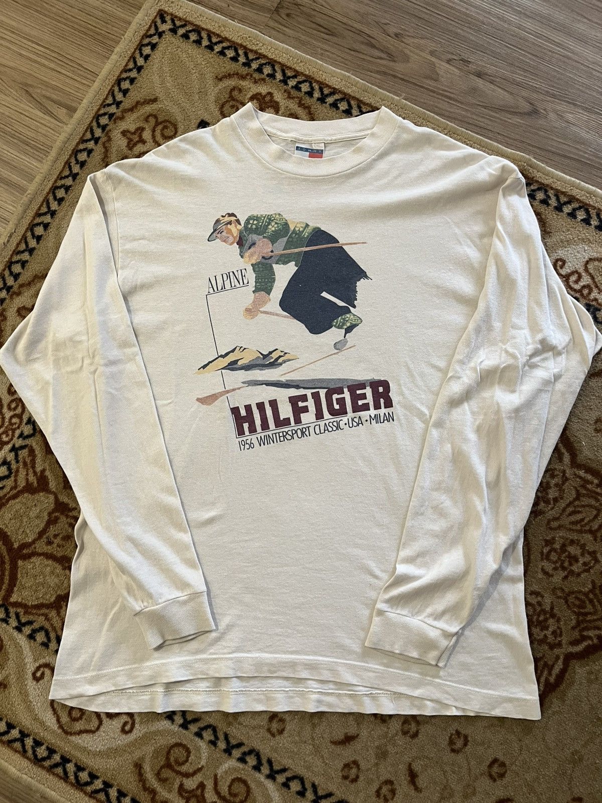 Tommy Hilfiger vintage 1990s Tommy Hilfiger "1956 Wintersport Classic" Size US XL / EU 56 / 4 - 2 Thumbnail