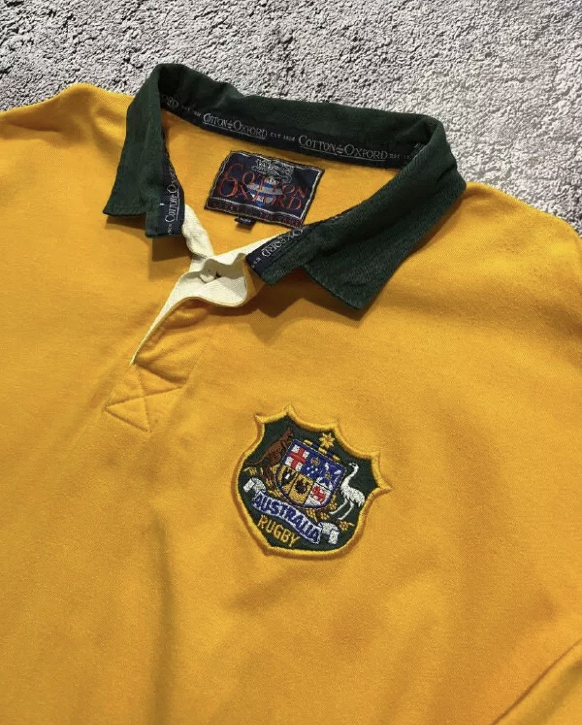 Cotton Traders × Vintage Vintage Australia Rugby Jersey Rare Shirt Long Sleeve Rare Size US XXL / EU 58 / 5 - 5 Thumbnail