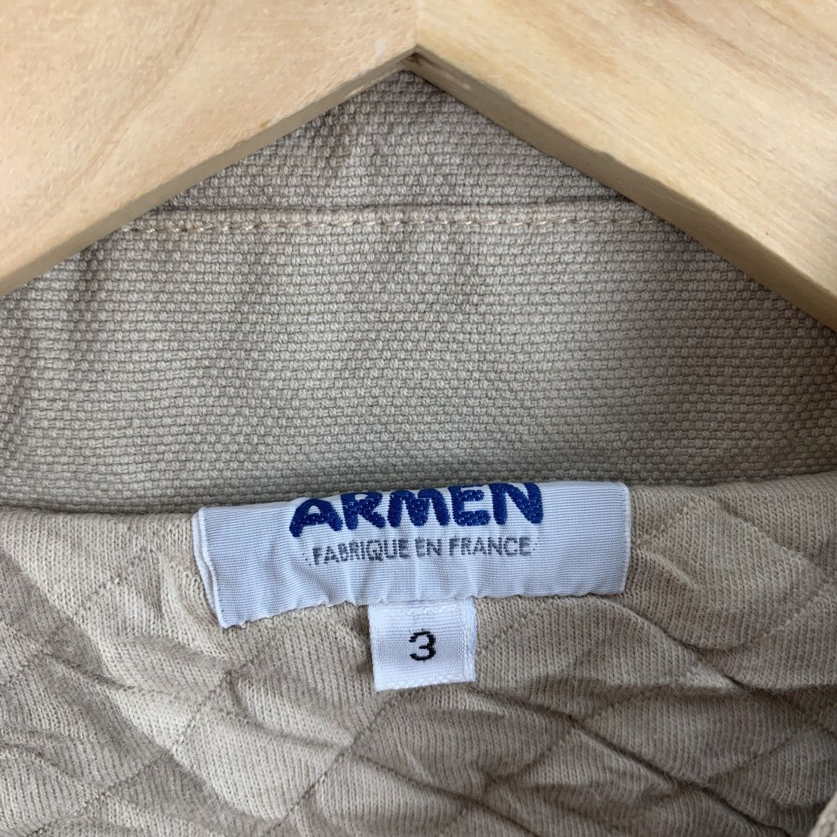 Vintage Vintage ARMEN Fabrique En France Brand Quilted Jacket Size US S / EU 44-46 / 1 - 4 Thumbnail