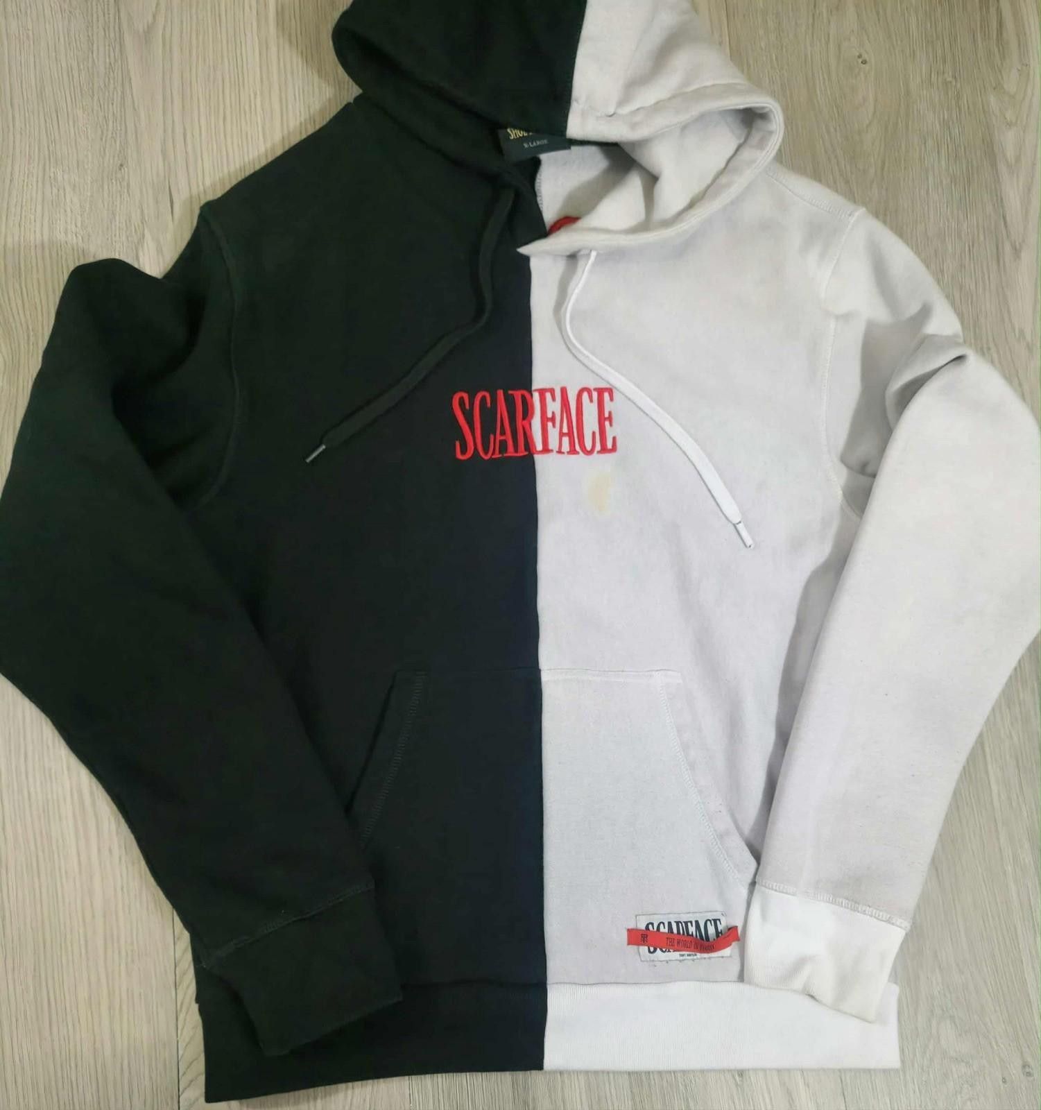 Surface To Air Scarface Shoe Palace Split Hoodie Tony Montana Graphic XL#5 Size US XL / EU 56 / 4 - 4 Thumbnail