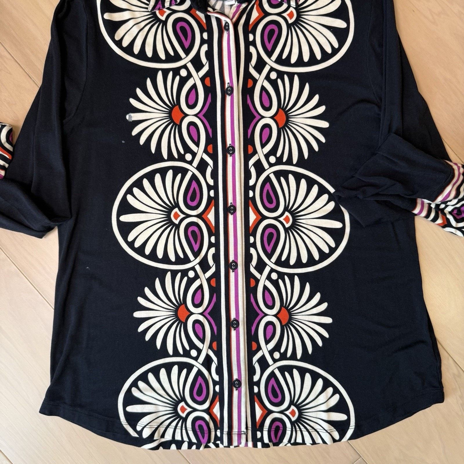 Johnny Was Johnny Was Janie Favorite Shirt Women's M Multicolor Floral Size M / US 6-8 / IT 42-44 - 7 Thumbnail