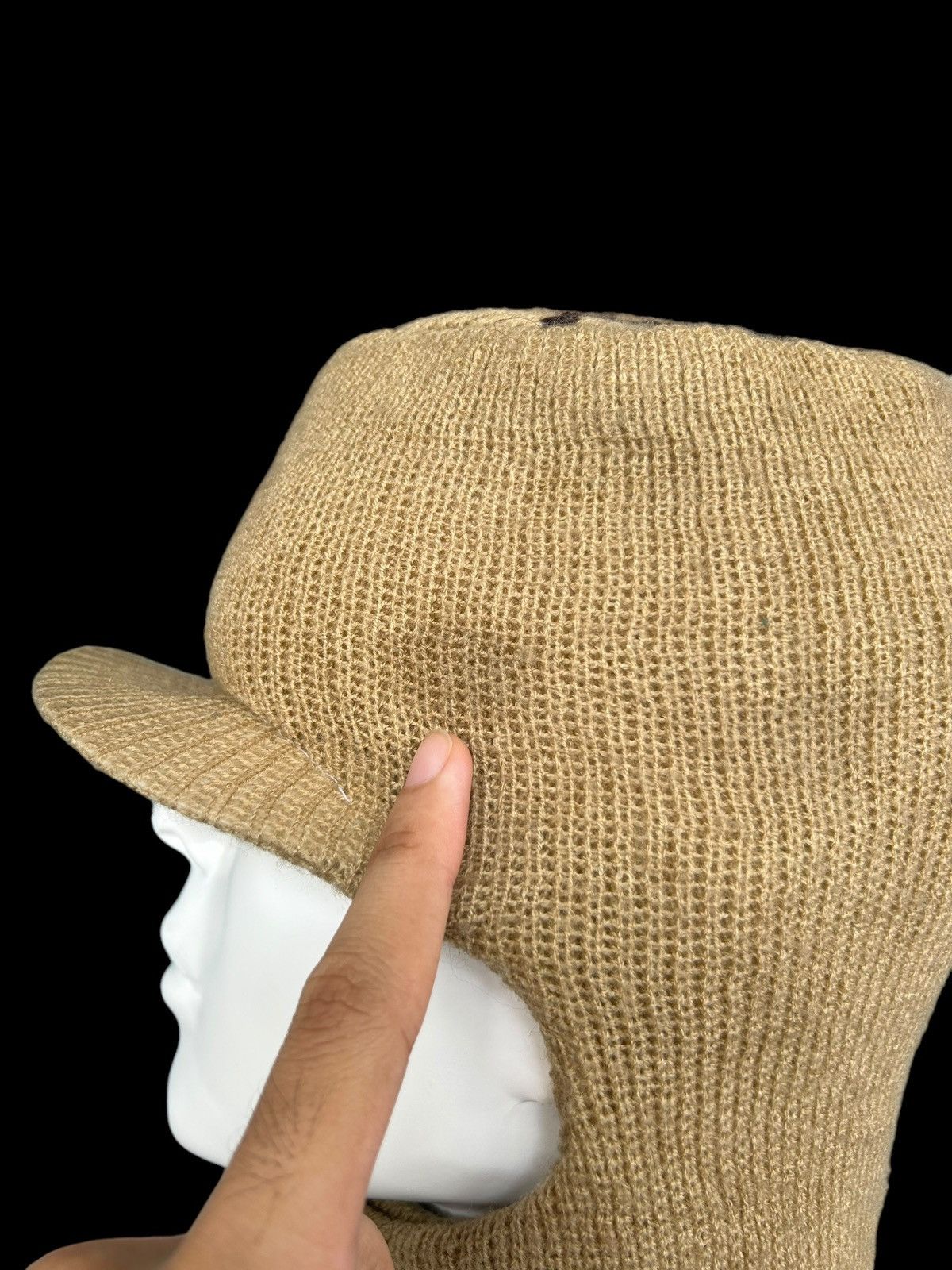 Japanese Brand × Kapital × Vintage Vintage Japanese Balaclava Masked Hats knitt Rare ☠️🎌 Size ONE SIZE - 5 Thumbnail