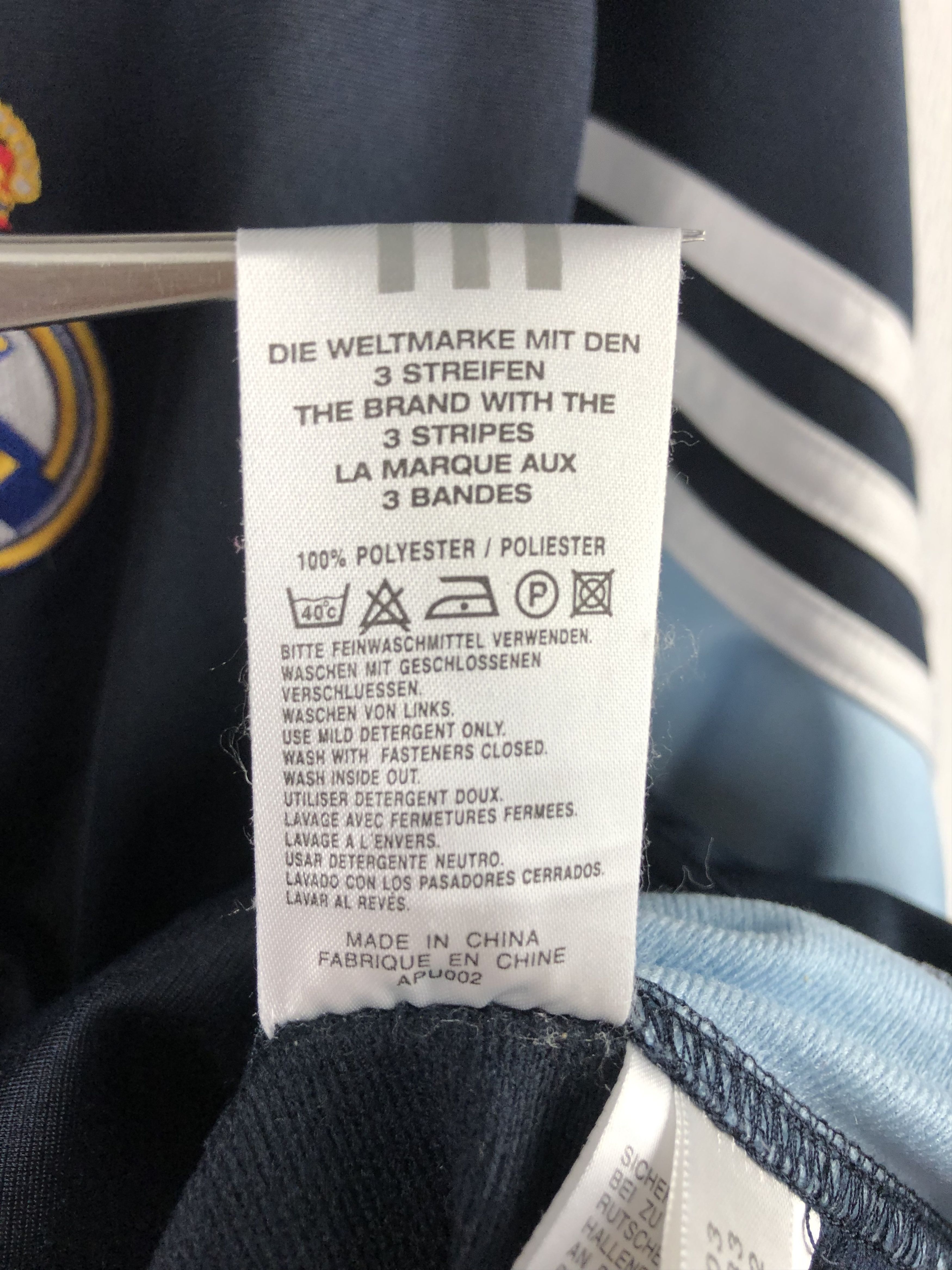 Adidas Vintage Adidas Real Madrid Football Jacket Soccer Track Top Size US M / EU 48-50 / 2 - 13 Thumbnail
