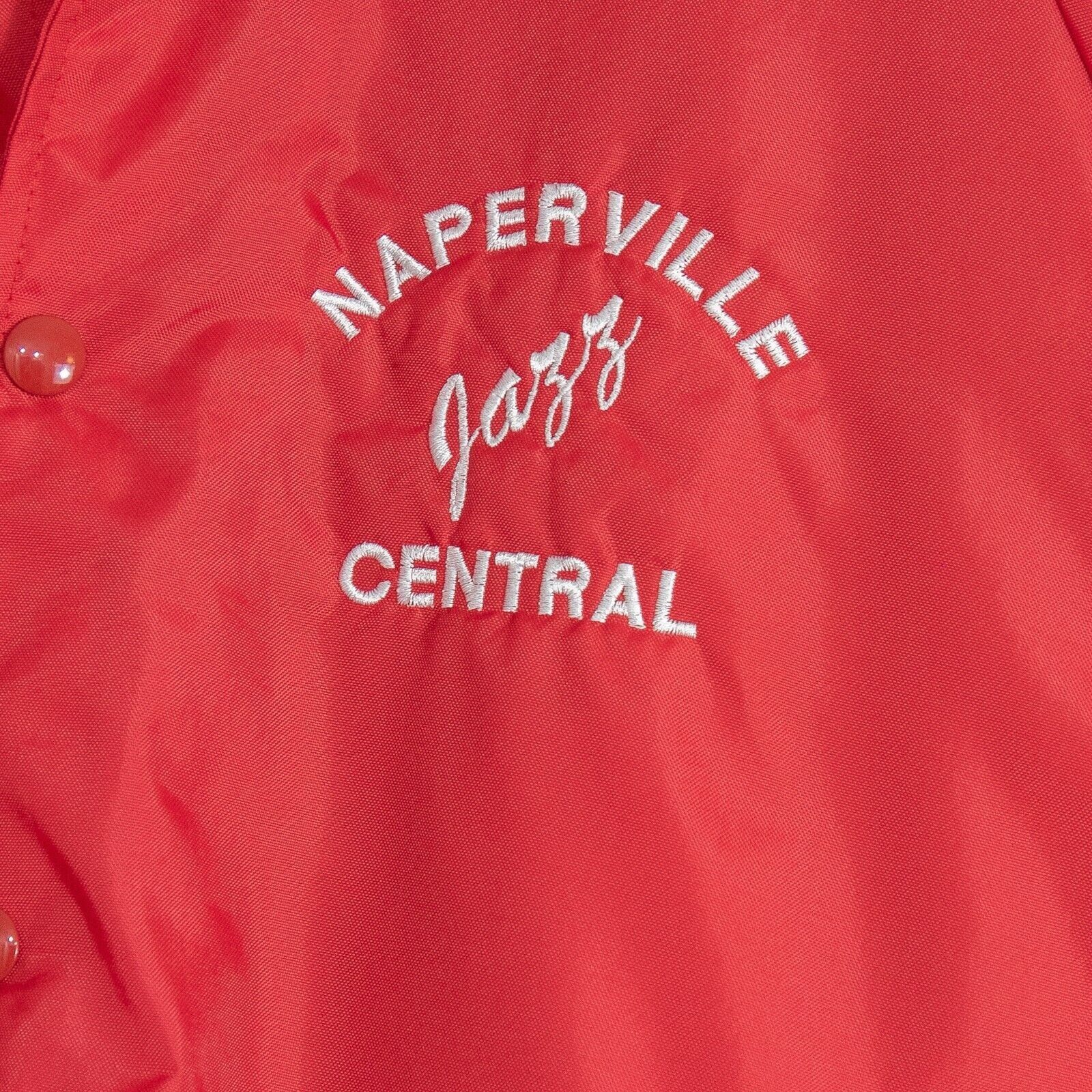 Vintage Vintage Naperville Jazz Central Polyester Bomber Jacket XL Size US XL / EU 56 / 4 - 4 Thumbnail