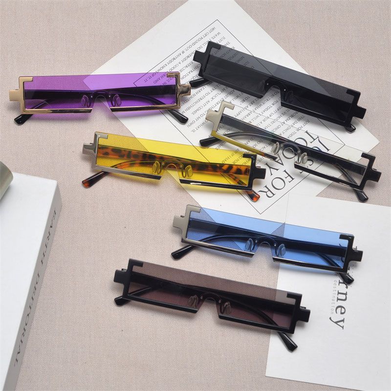 Electric Visual Vintage Street ins style custom avant-garde sunglasses Size ONE SIZE - 3 Thumbnail