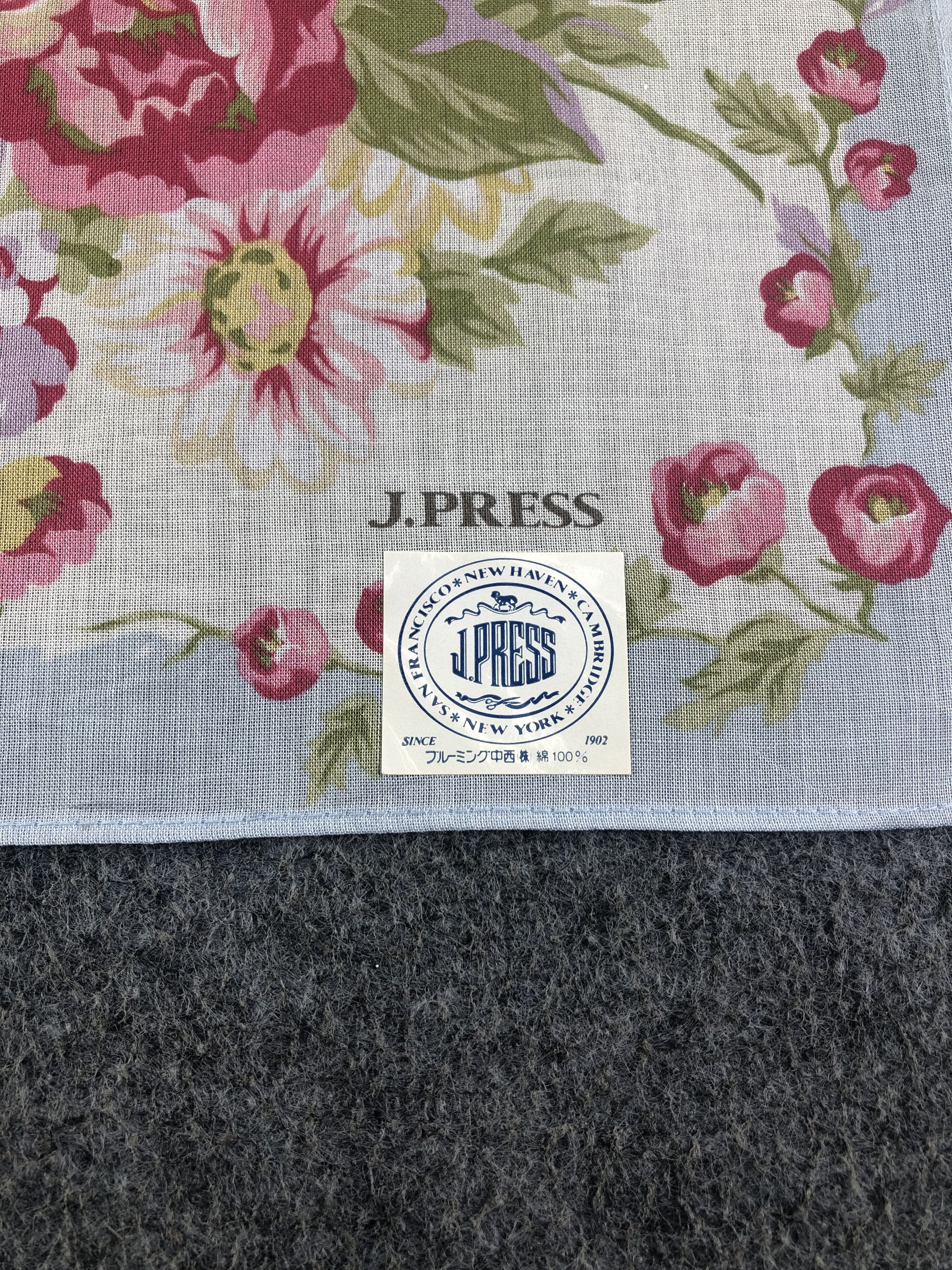 J. Press × Japanese Brand × Vintage J. Press Handkerchief / Bandana / Neckerchief Size ONE SIZE - 5 Thumbnail