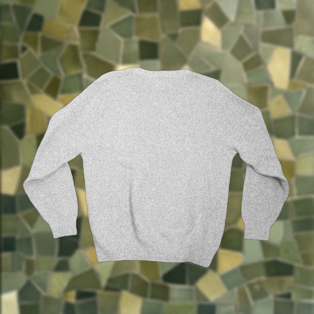 Lee VINTAGE 90s Lee Sport Crewneck Sweater Men L Oatmeal Cream Tan Cotton Blend Pullover Knit Crew Neck Long Sleeve Casual Size US L / EU 52-54 / 3 - 1 Thumbnail