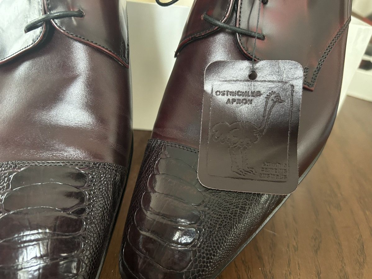 Moreschi Moreschi Ostrich and calf dress shoes New Size US 11 / EU 44 - 6 Thumbnail