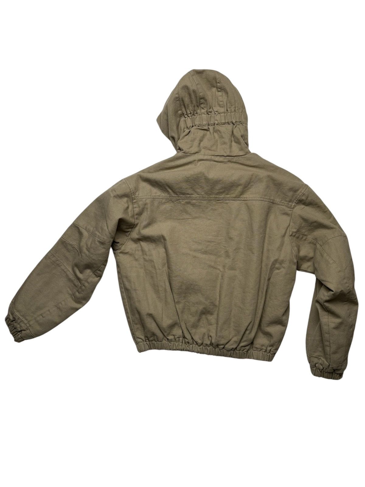 ROA ROA Taupe Canvas Cotton Workwear Jacket Size US S / EU 44-46 / 1 - 12 Thumbnail