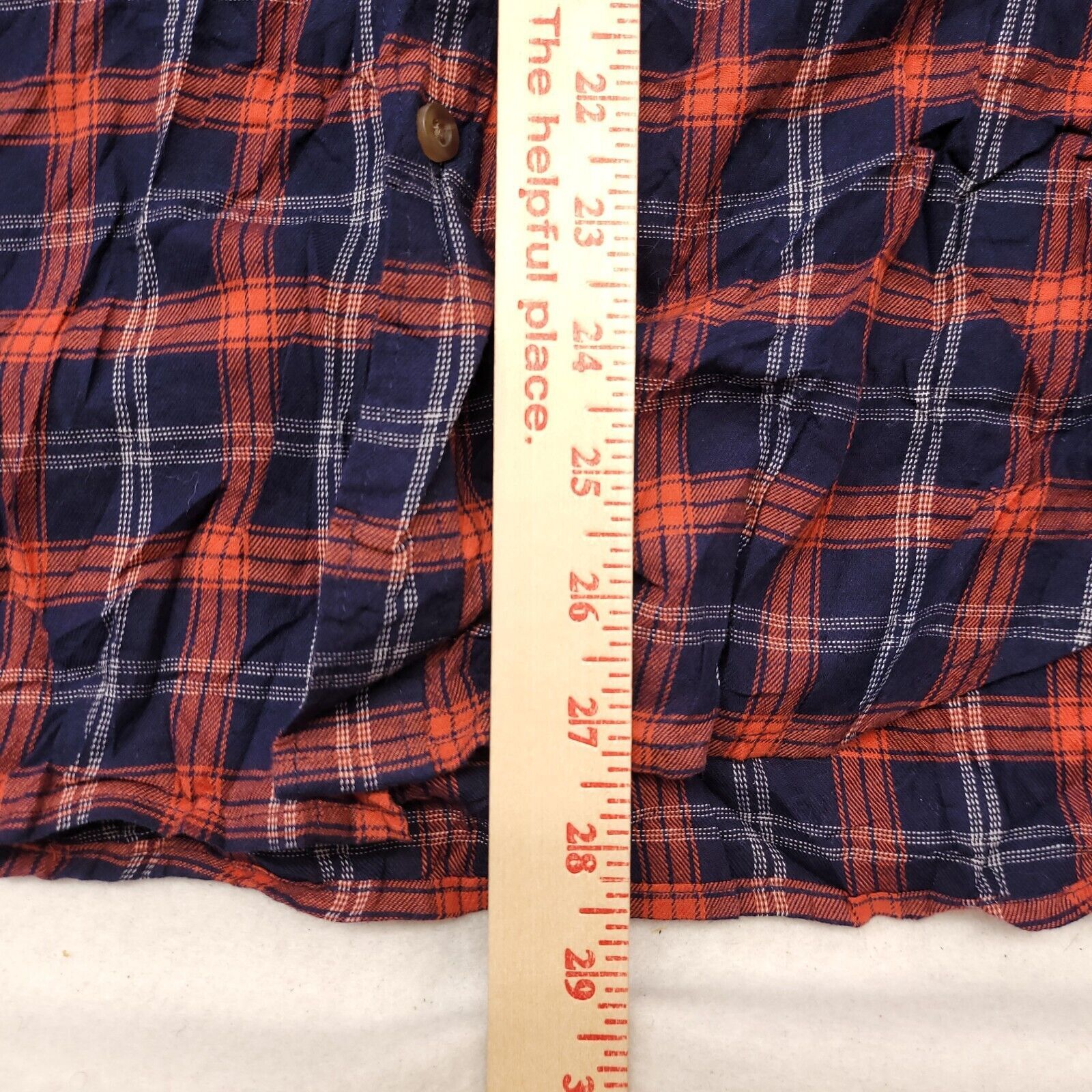 Old Navy Old Navy Tartan Flannel Shirt Mens Size Large L Blue Red Size US L / EU 52-54 / 3 - 8 Thumbnail