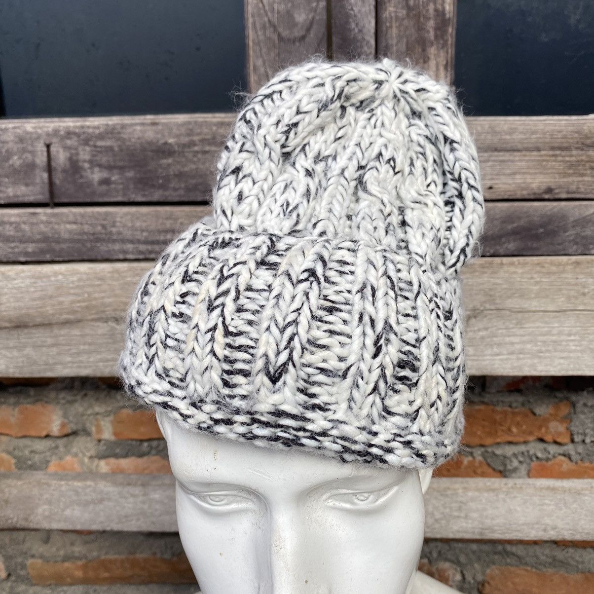 Japanese Brand × Junko Shimada JUNKO SHIMADA UNIQUE KNIT BEANIE HATS Size ONE SIZE - 1 Thumbnail