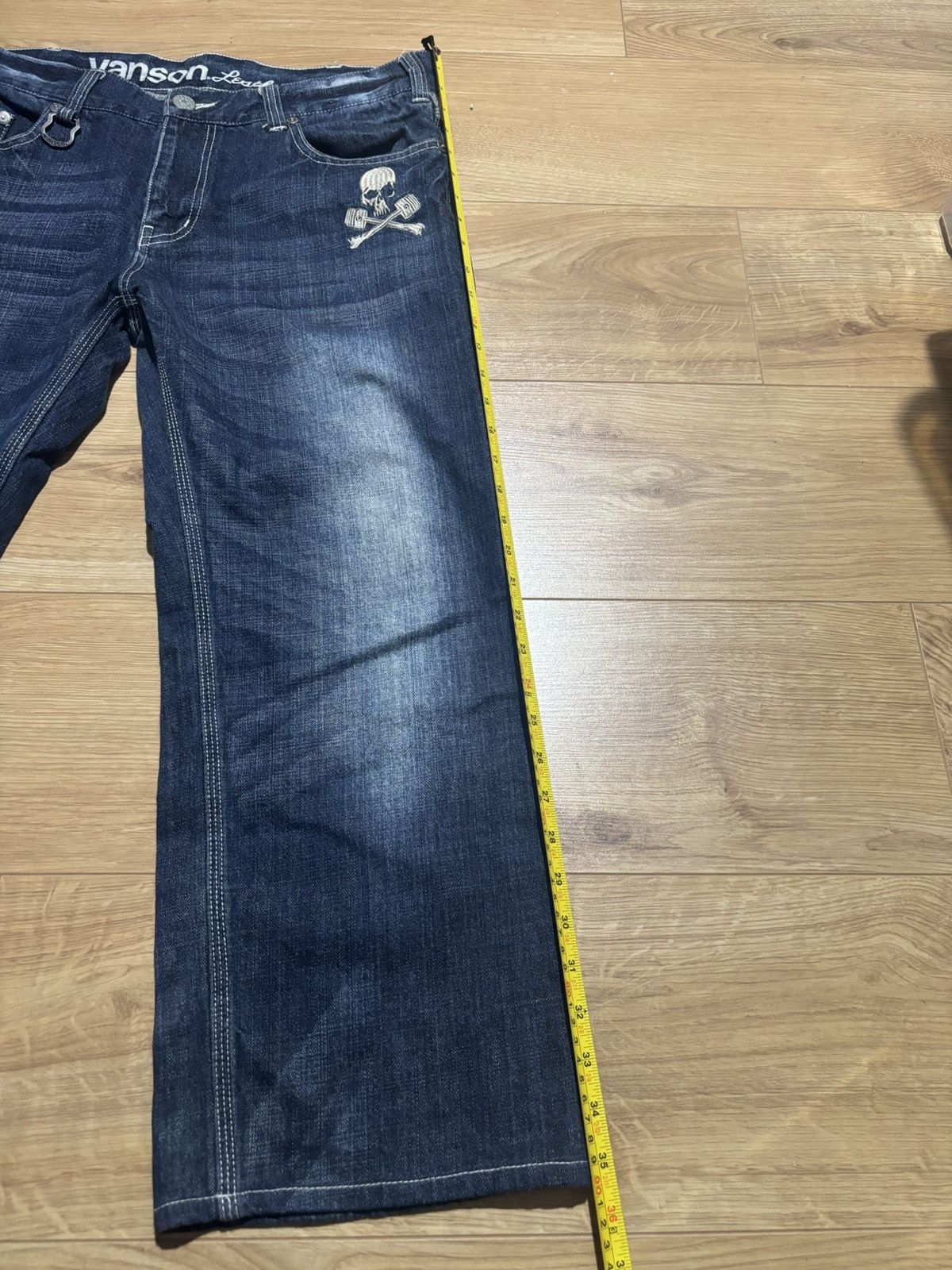 Vanson Leathers Vanson denim jeans Size US 34 / EU 50 - 10 Thumbnail