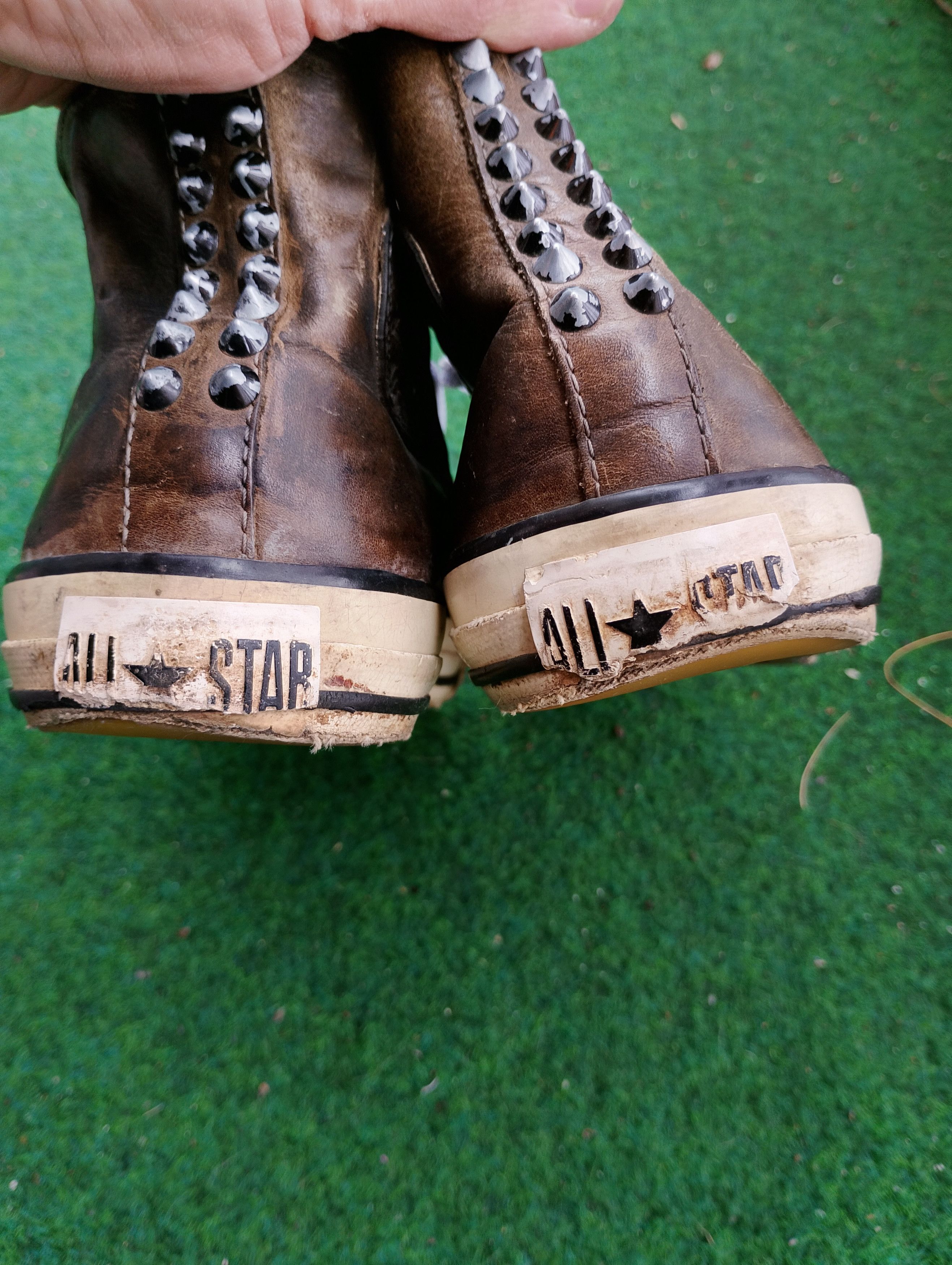 John Varvatos Converse x John Varvatos All Star Studded Hi trainers 6.5 Size US 6.5 / EU 39-40 - 12 Thumbnail