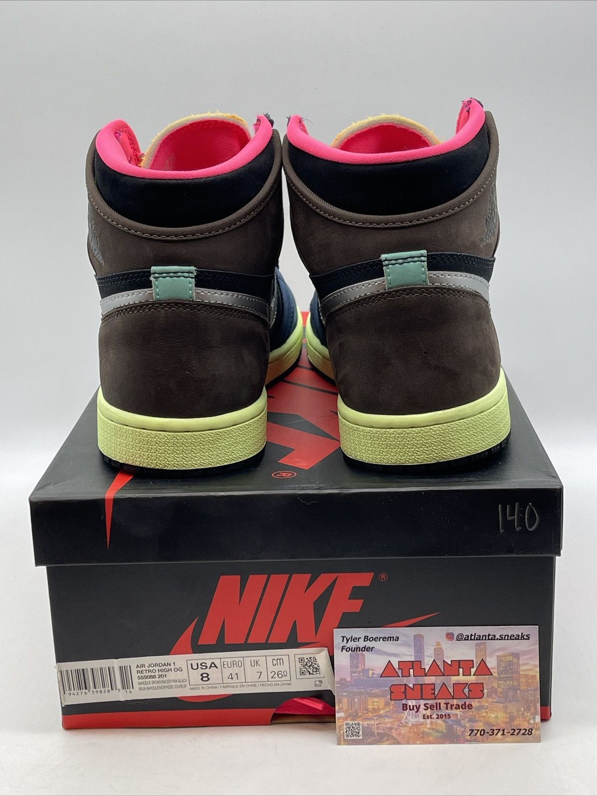 Nike Air Jordan 1 high Tokyo bio hack Size US 8 / EU 41 - 3 Thumbnail