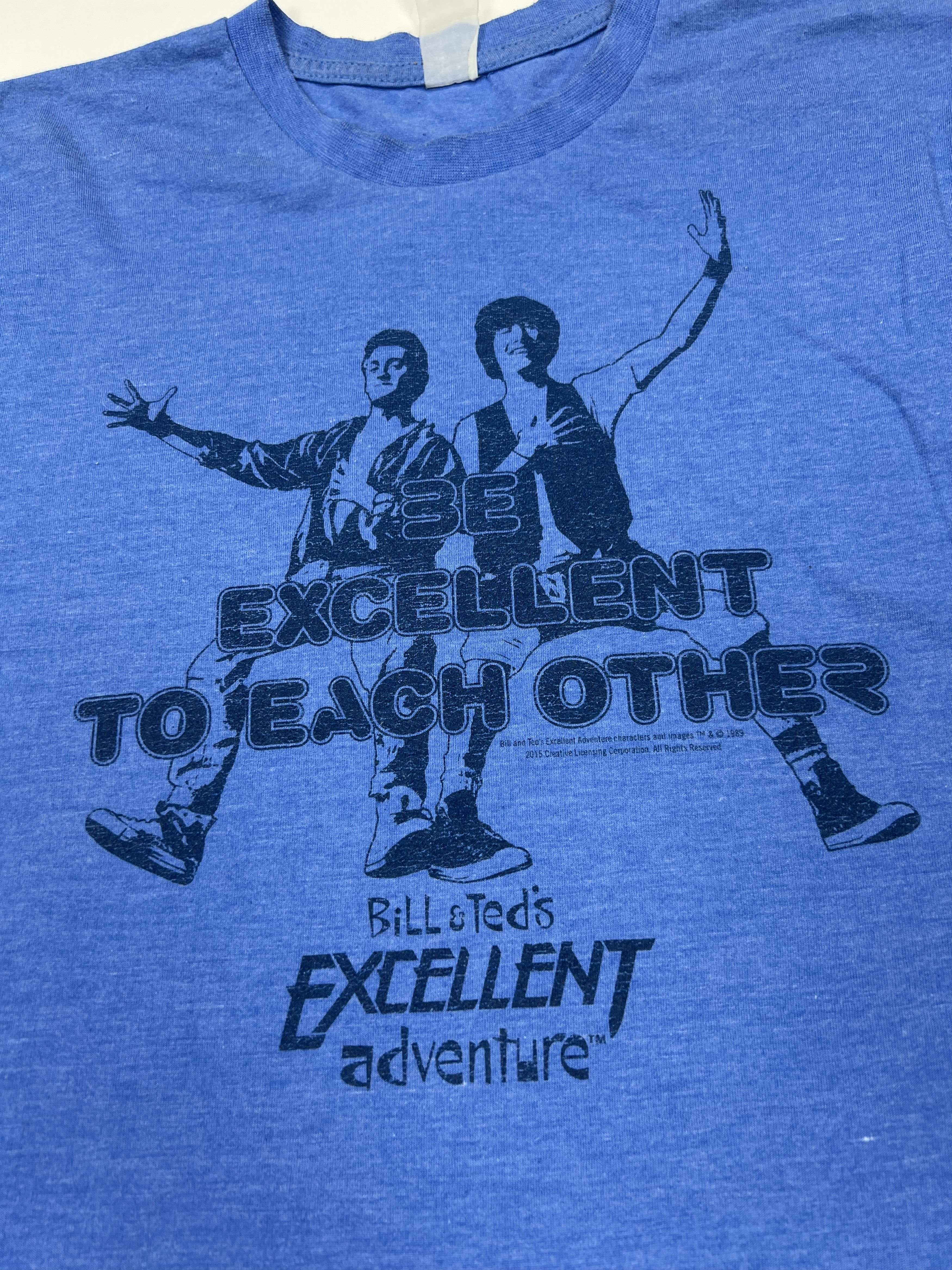 Vintage 2015 Bill & Ted's Excellent Adventures Movie Tee Size US S / EU 44-46 / 1 - 3 Thumbnail
