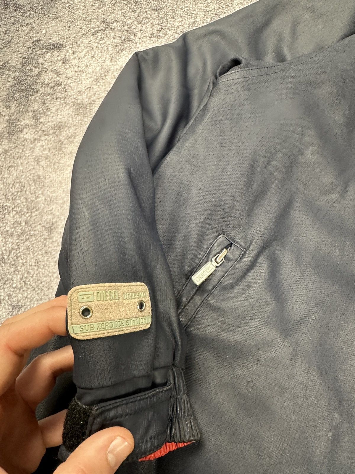 Diesel Y2K Vintage Diesel Reversible Jacket Avant Garde Streetwear Size US XS / EU 42 / 0 - 3 Thumbnail