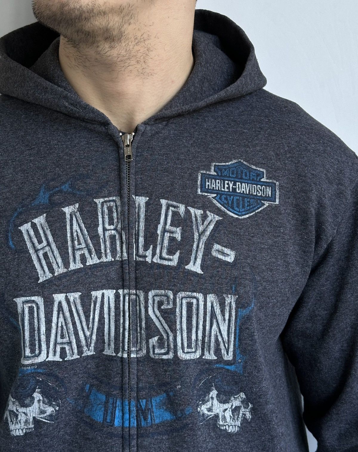 Harley Davidson Vtg 2012 Harley Davidson Orlando Florida Eagle Zip Hoodie L Size US L / EU 52-54 / 3 - 2 Thumbnail