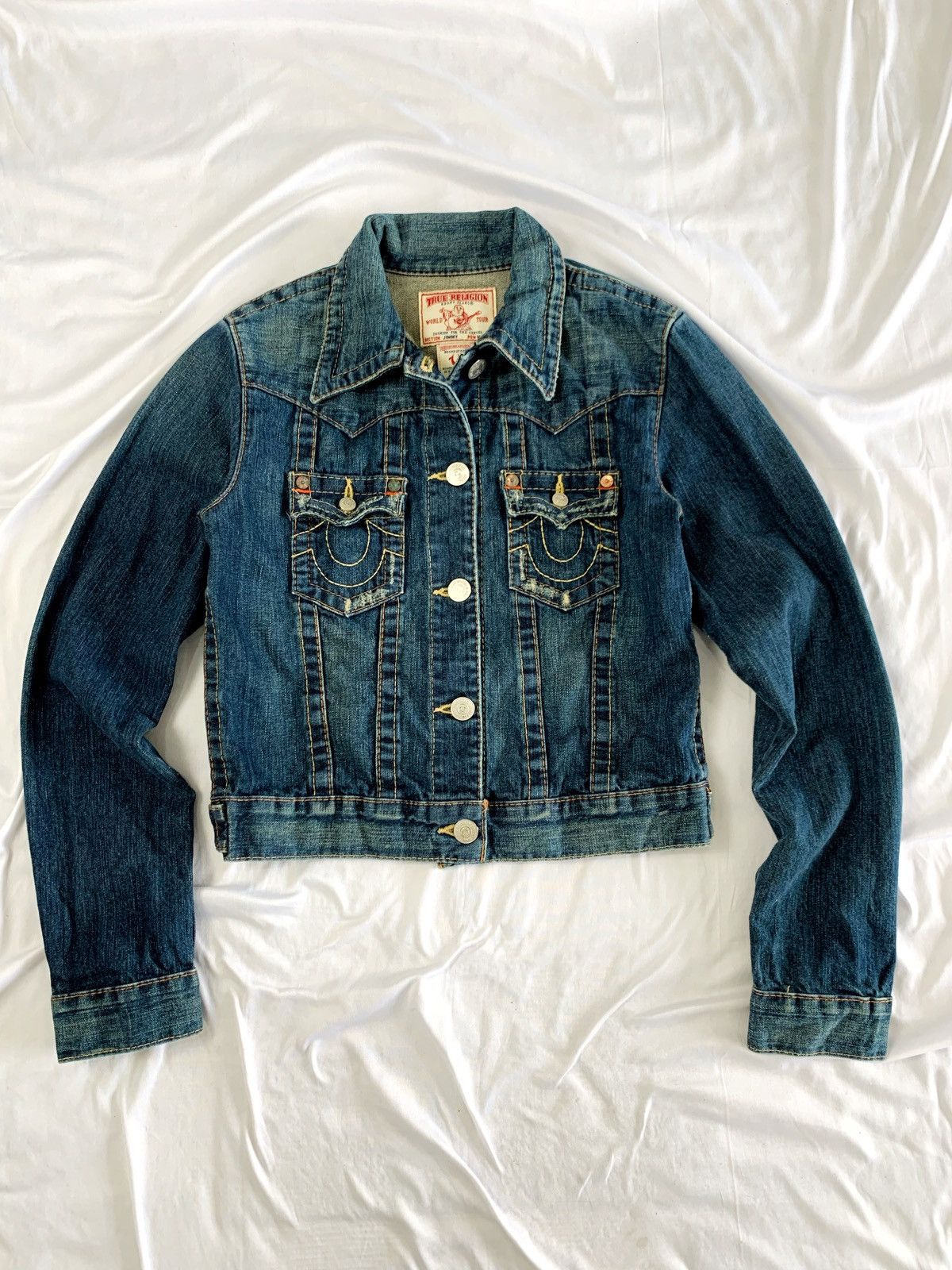 True Religion True religion junkie boxy trucker jeans jacket Size US S / EU 44-46 / 1 - 6 Thumbnail