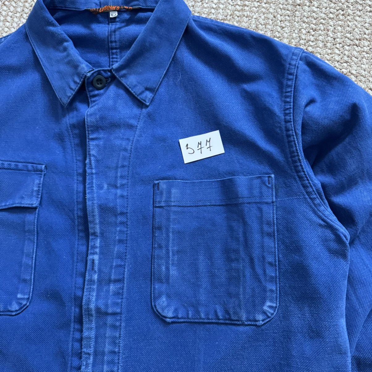 Le Laboureur 80s Lutteurs vintage distressed worn works sanfor jacket Size US L / EU 52-54 / 3 - 8 Thumbnail