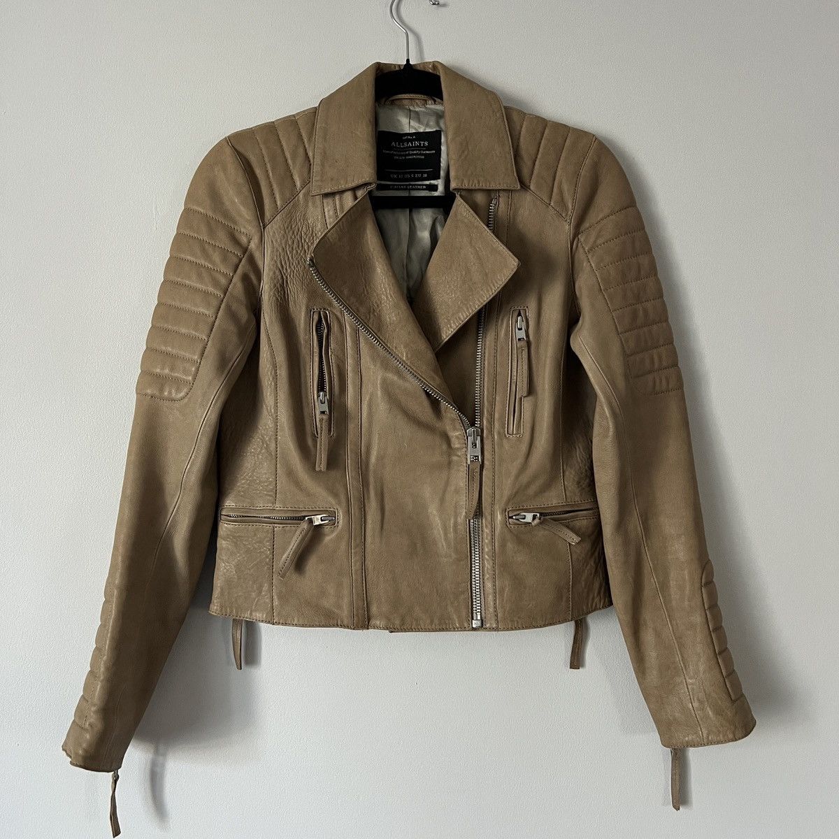 Allsaints All Saints Leather Jacket Women’s Size M / US 6-8 / IT 42-44 - 1 Thumbnail