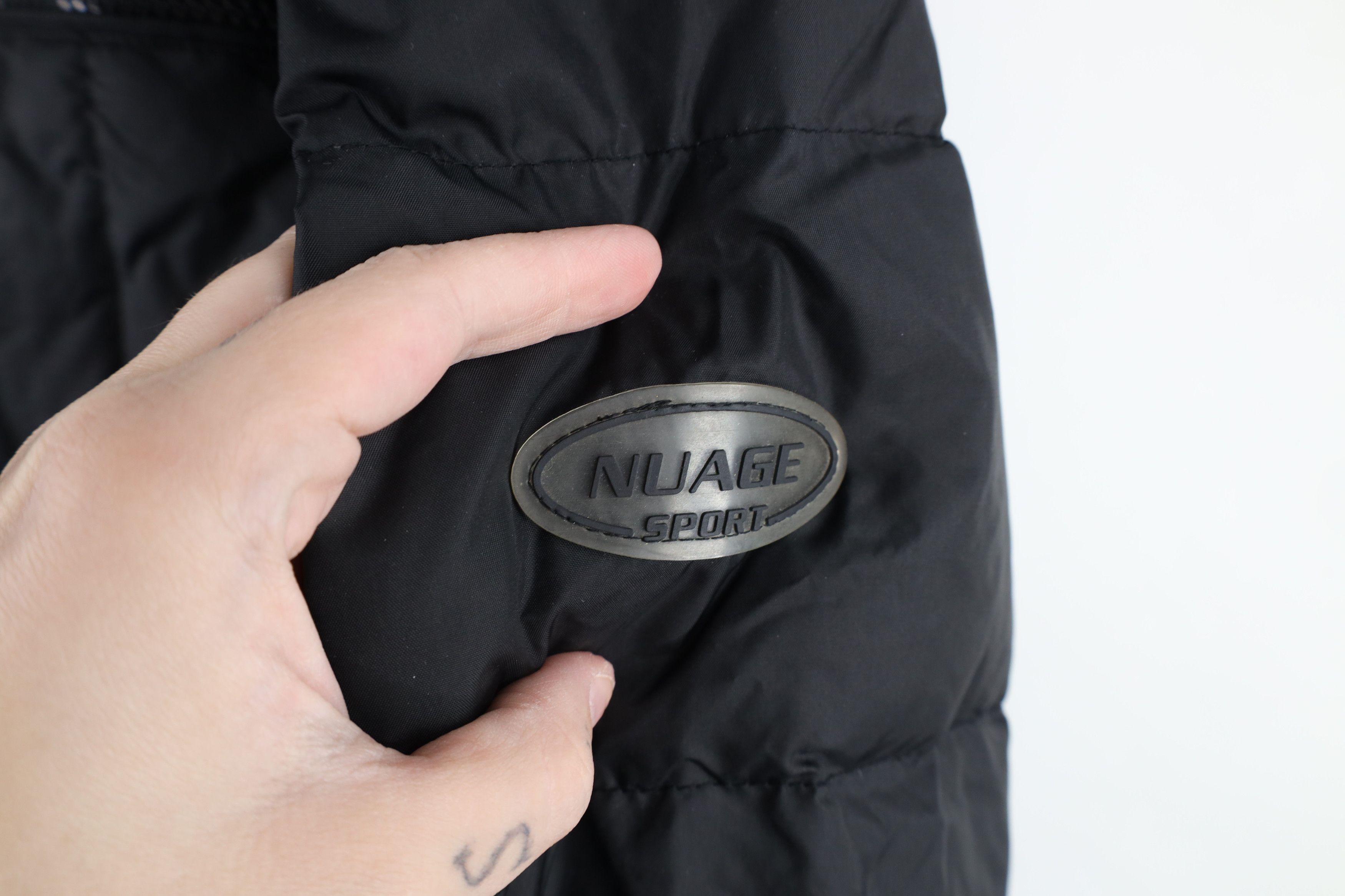 Vintage Vintage 90s Streetwear Fill Full Length Hooded Puffer Jacket Size M / US 6-8 / IT 42-44 - 5 Thumbnail